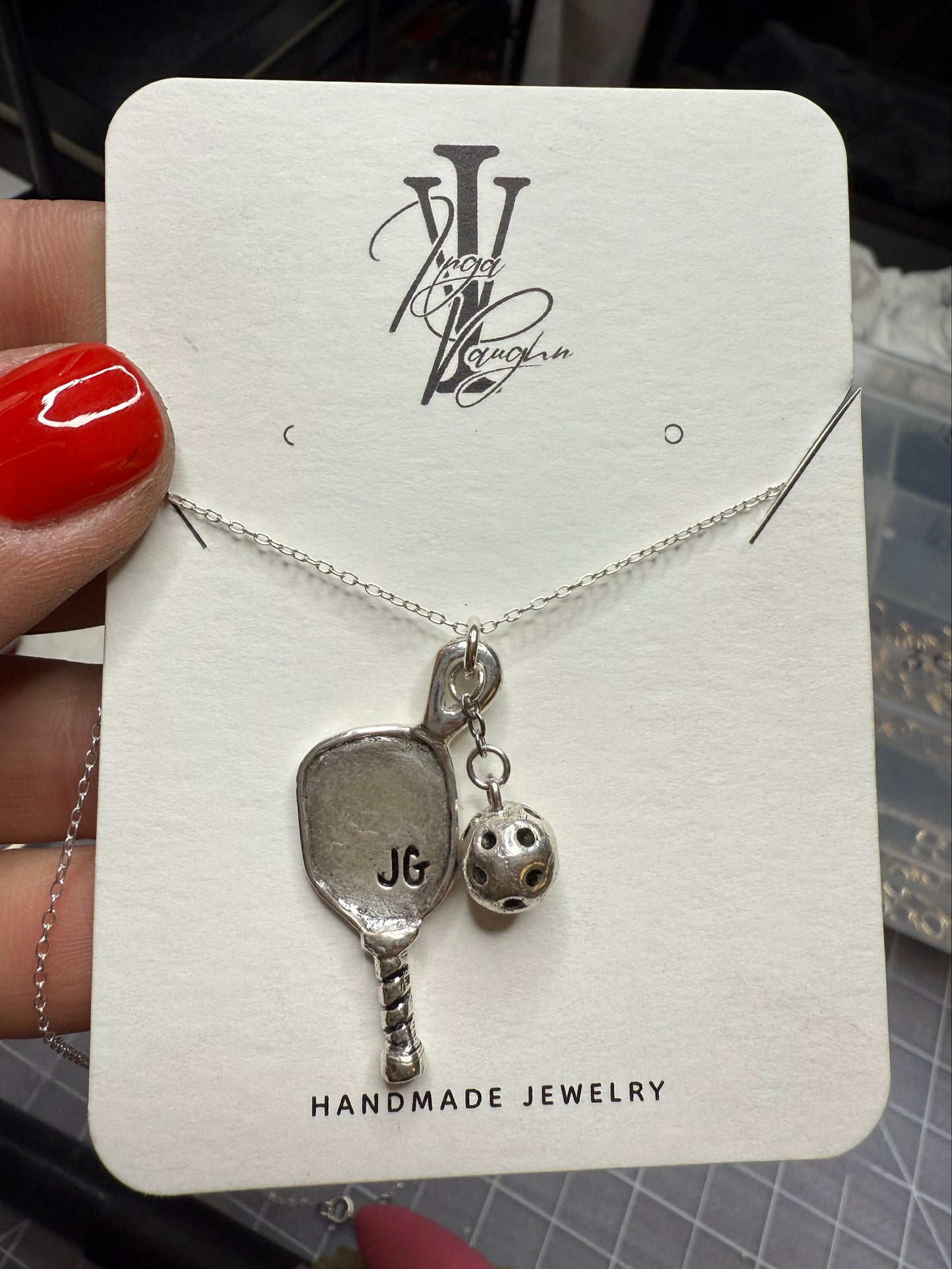 Heritage Pickleball Pendant