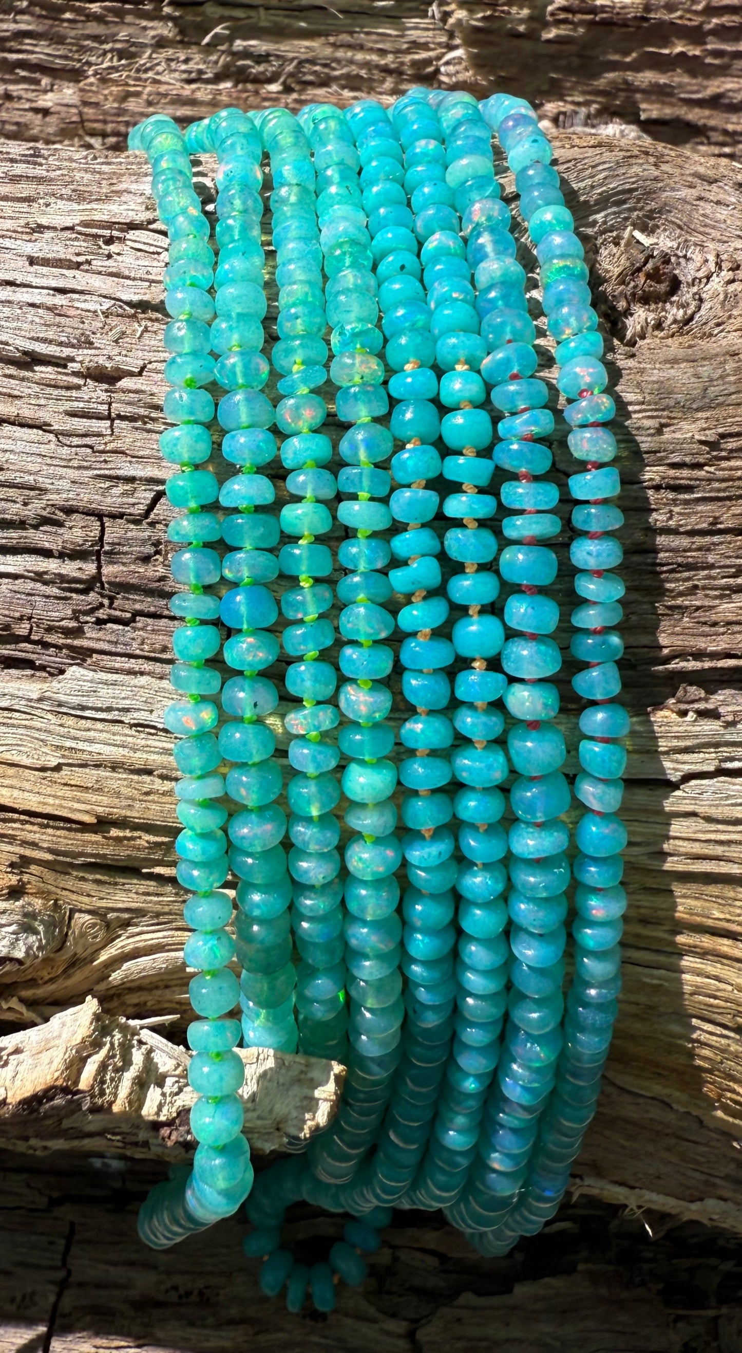 Paraiba Teal Opal Necklace