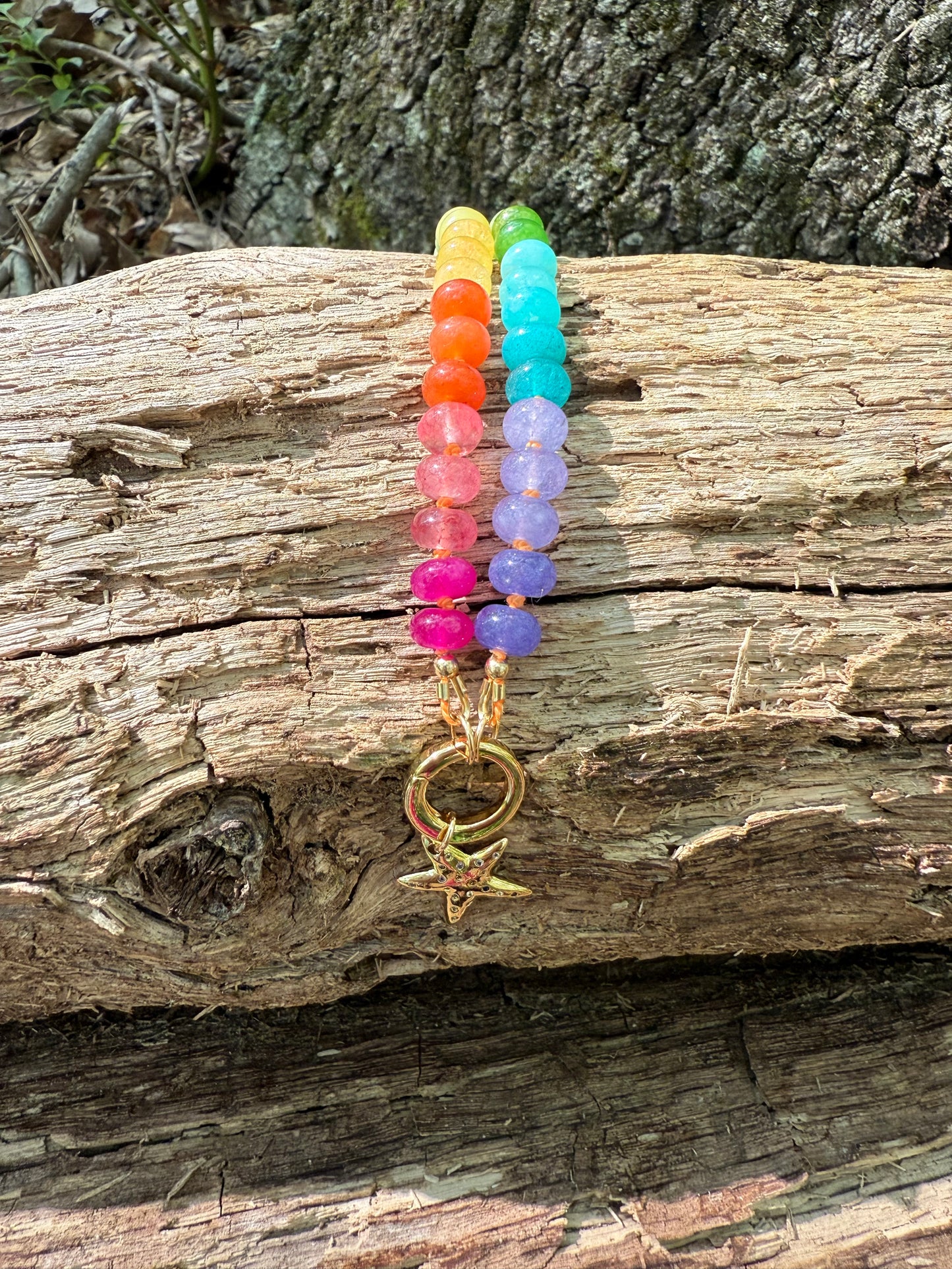 Rainbow Candy Necklace
