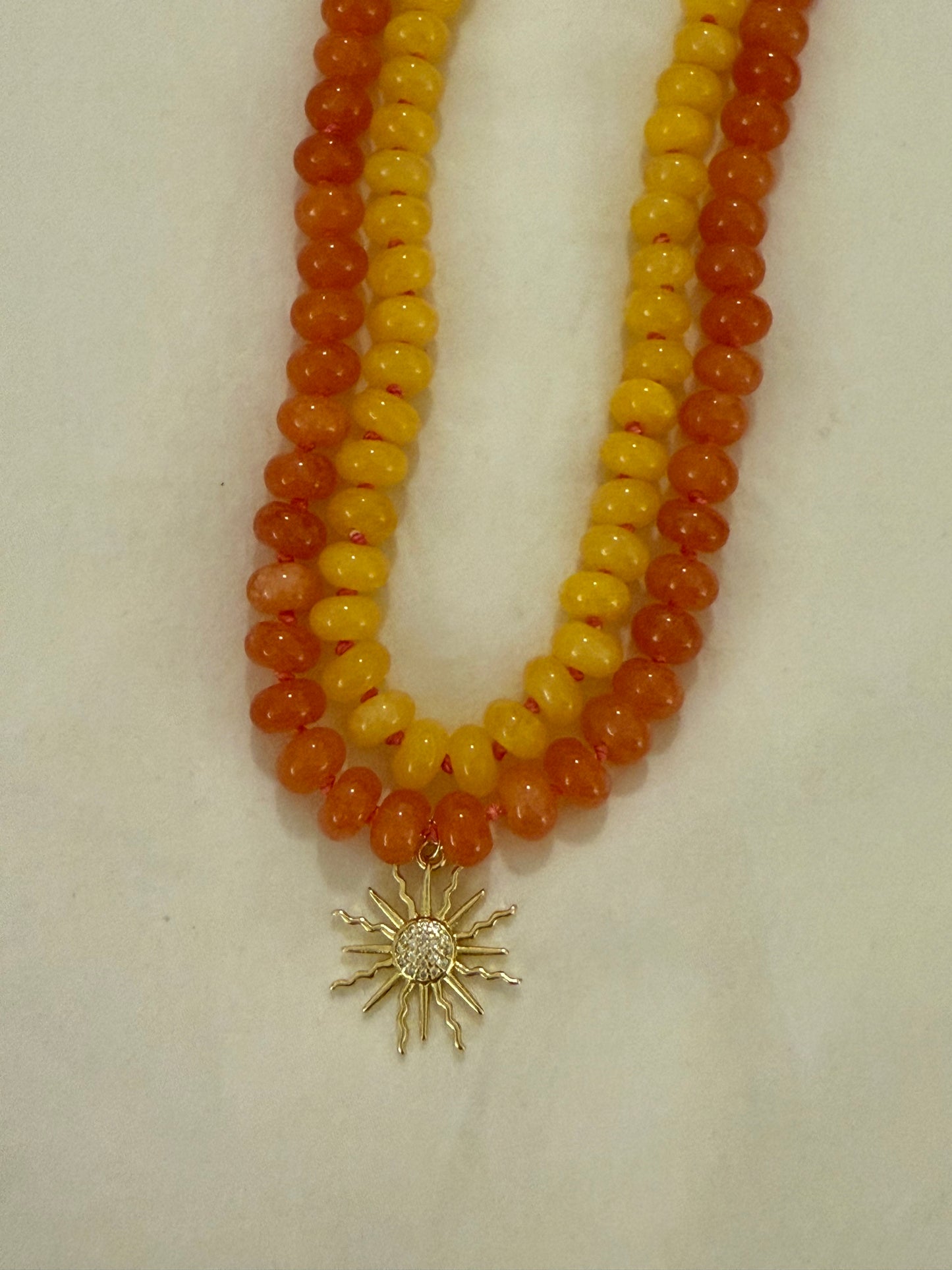 Blood Orange Necklace