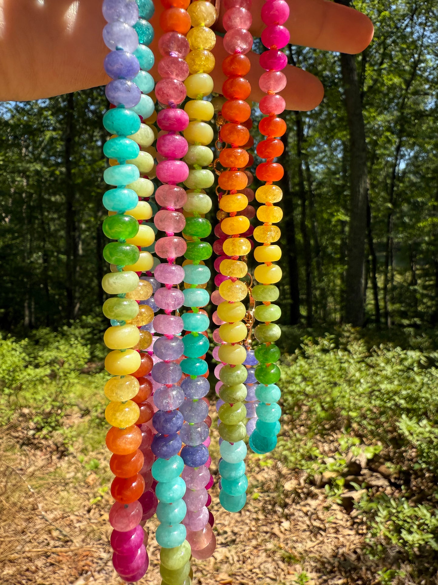 Rainbow Candy Necklace