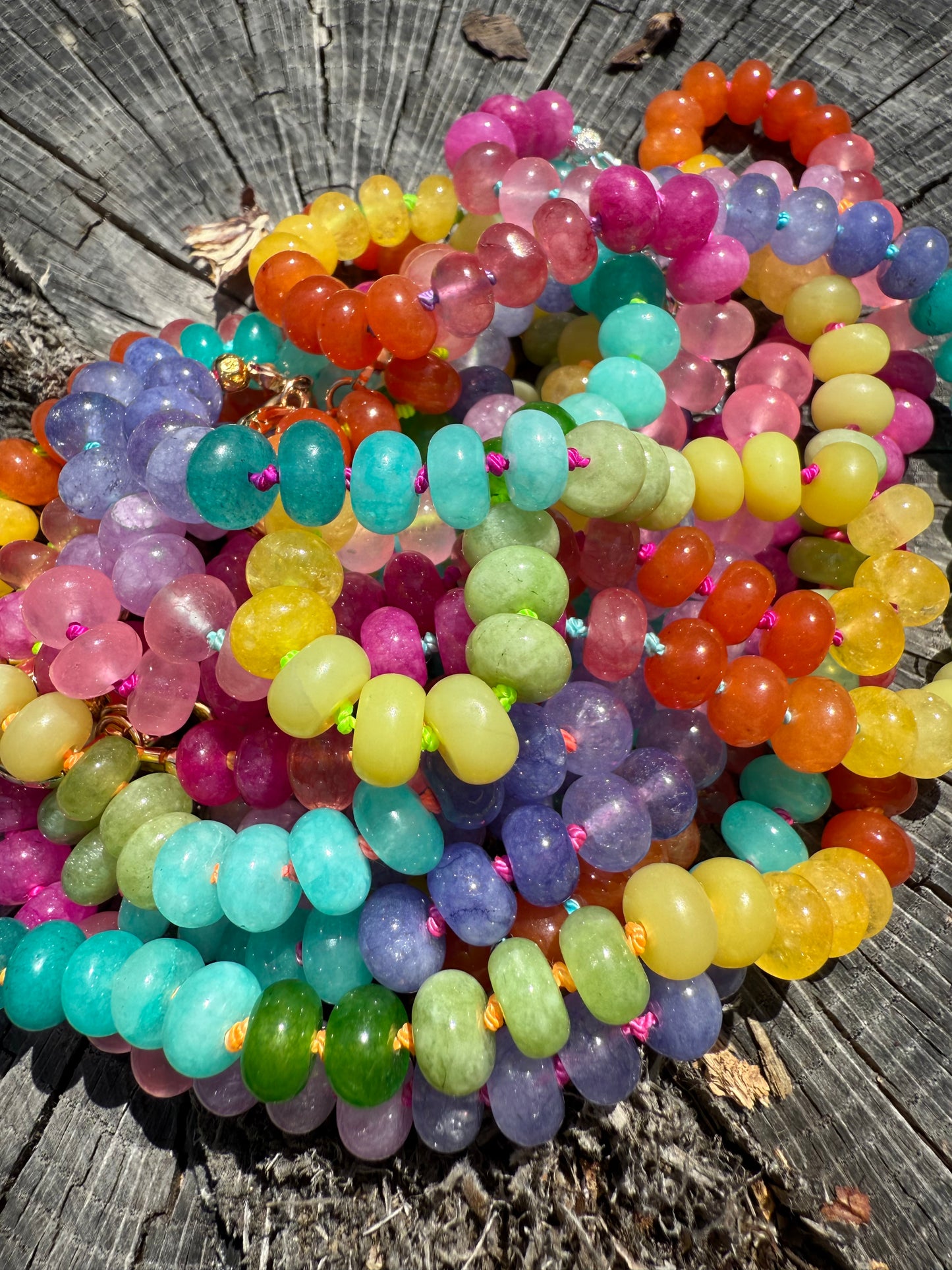 Rainbow Candy Necklace