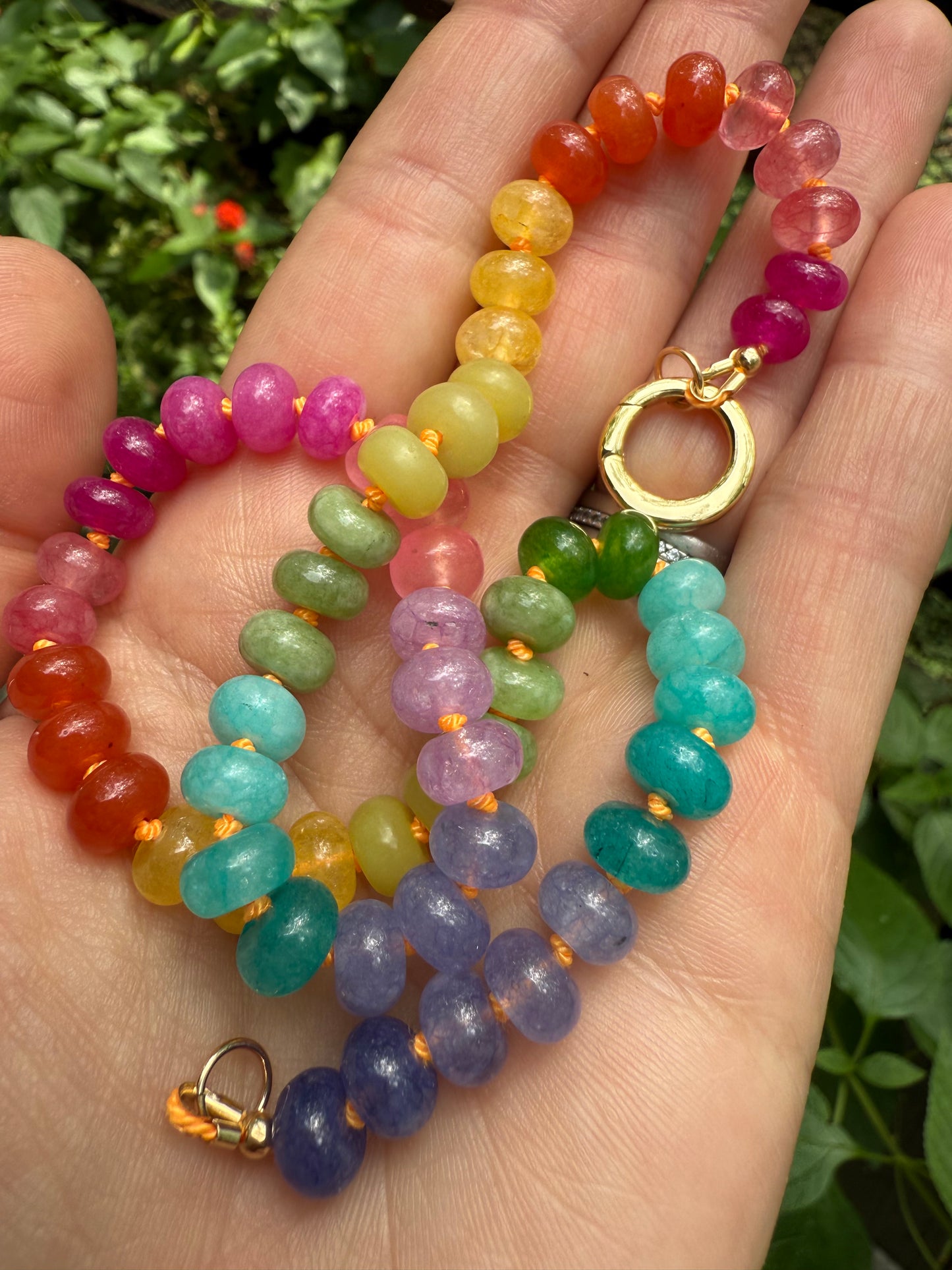 Rainbow Candy Necklace