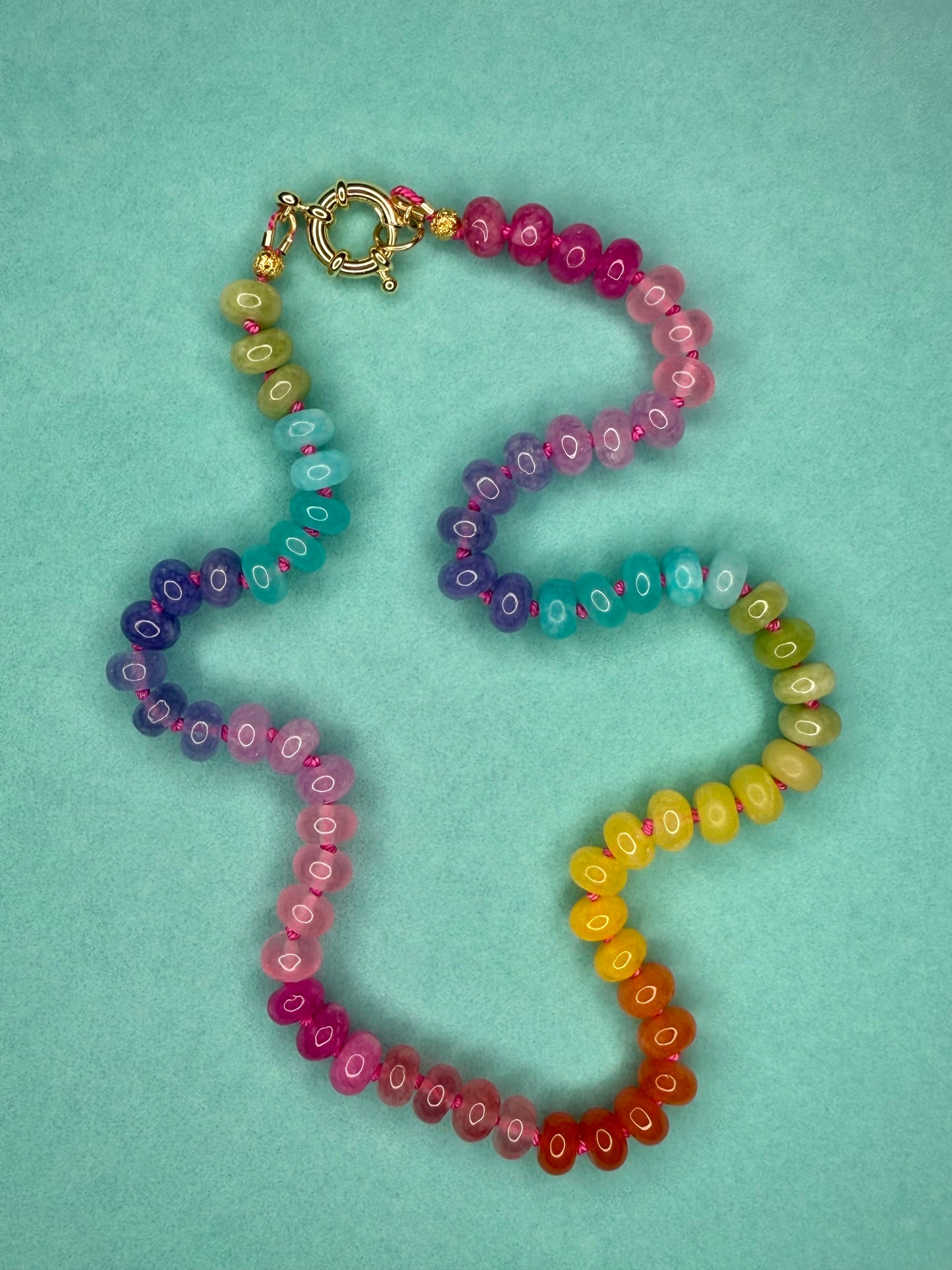 Rainbow Candy Necklace