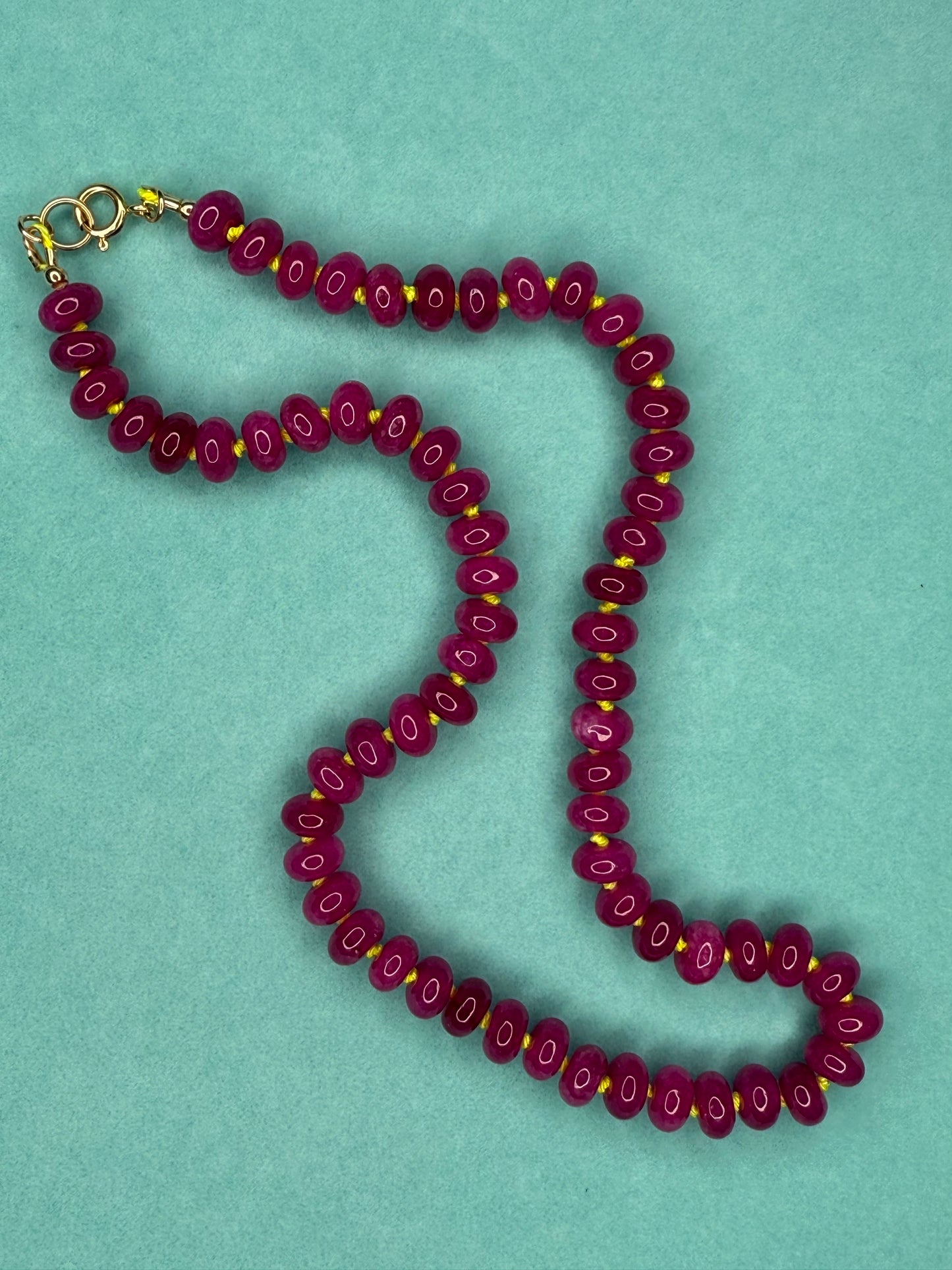 Raspberry Jam Necklace