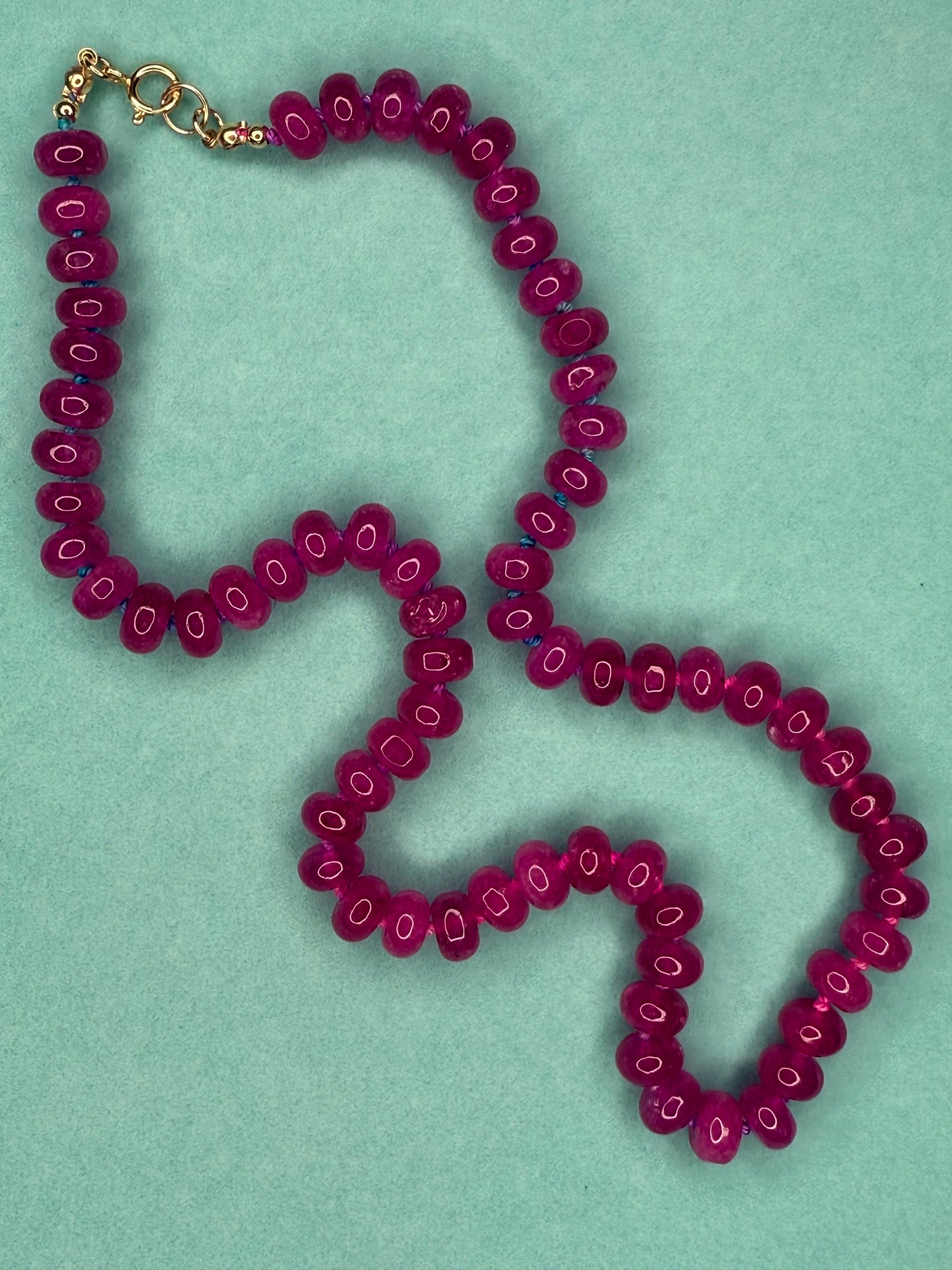 Raspberry Jam Necklace