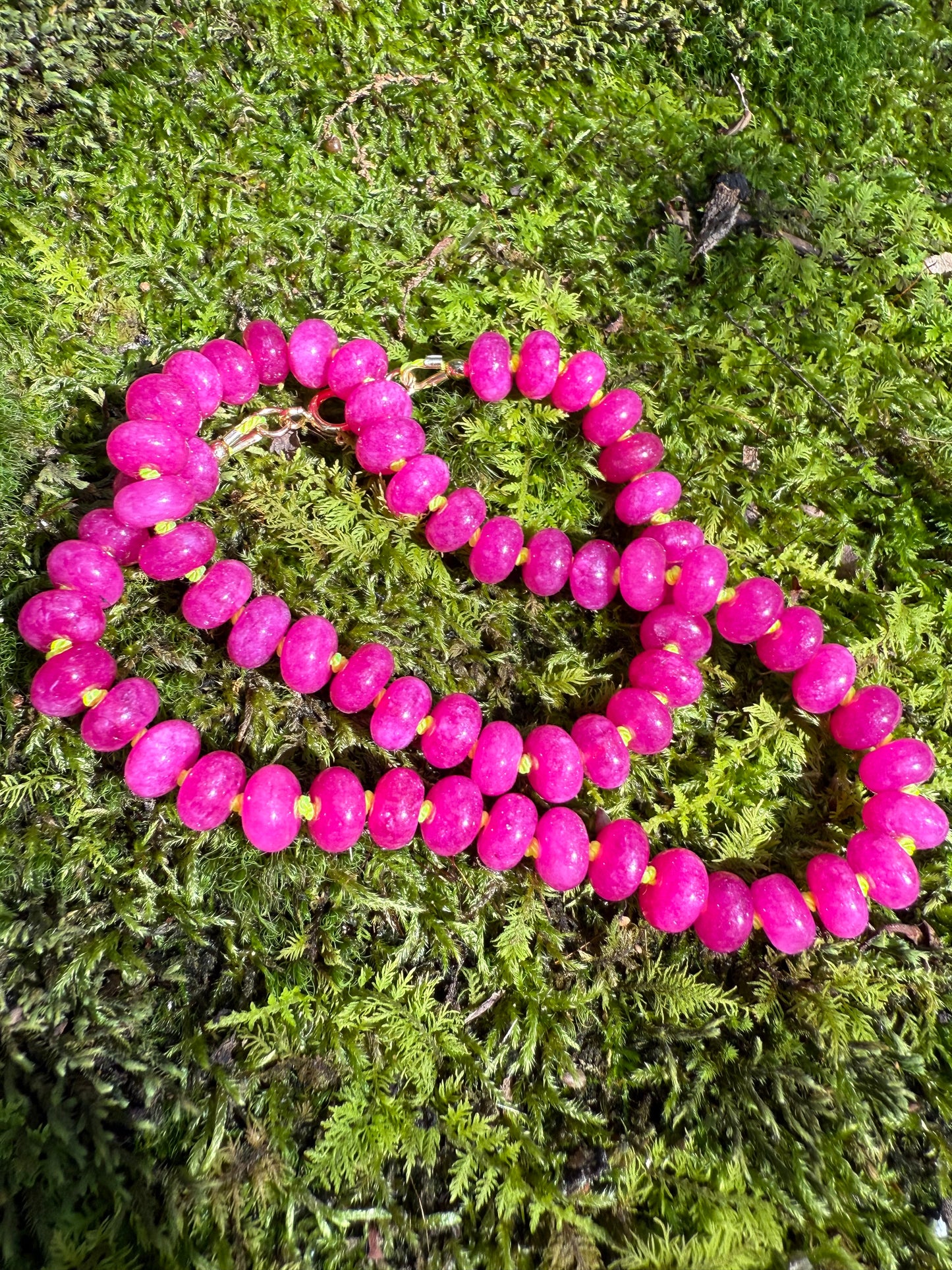 Raspberry Jam Necklace