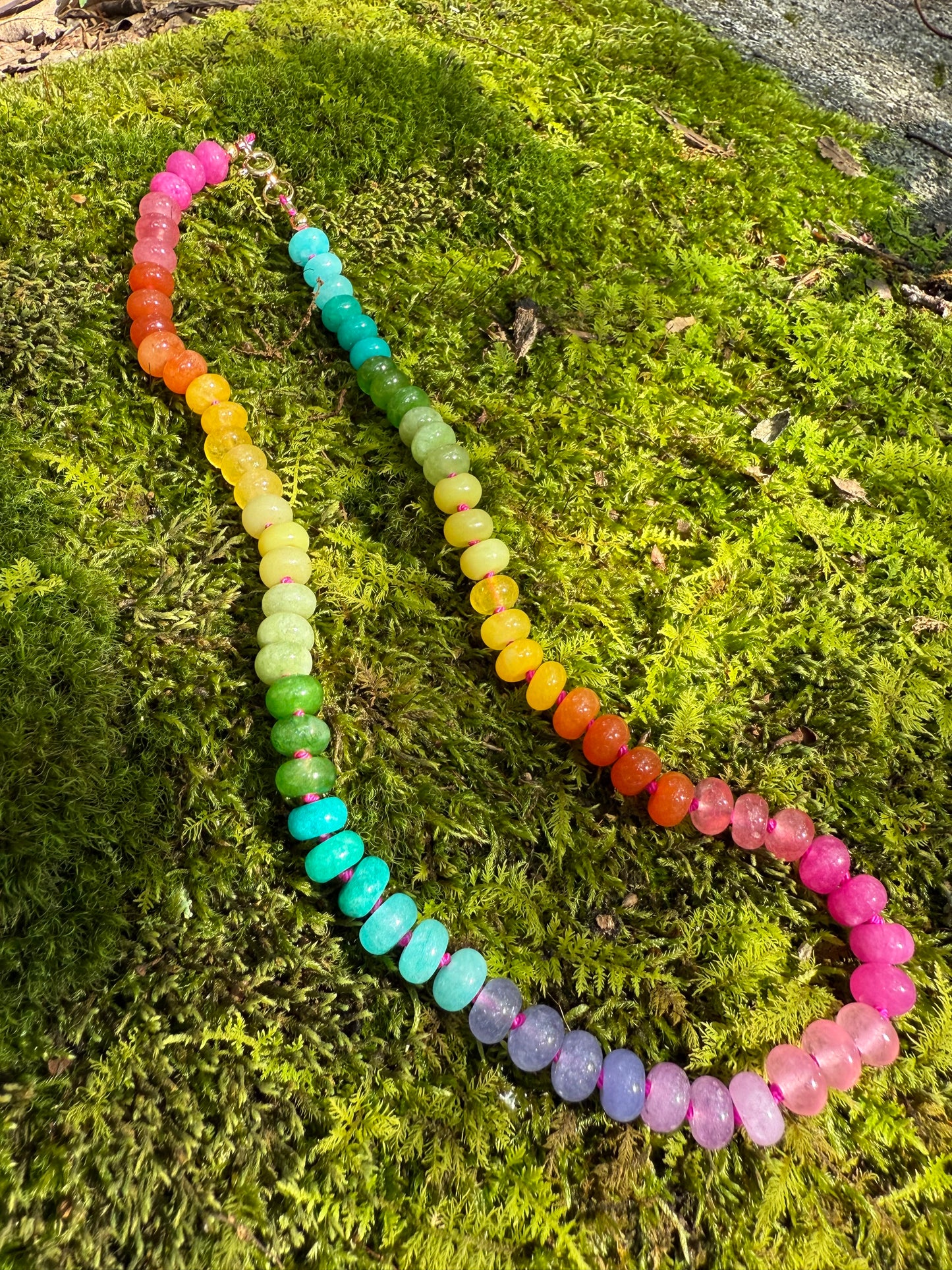 Rainbow Candy Necklace