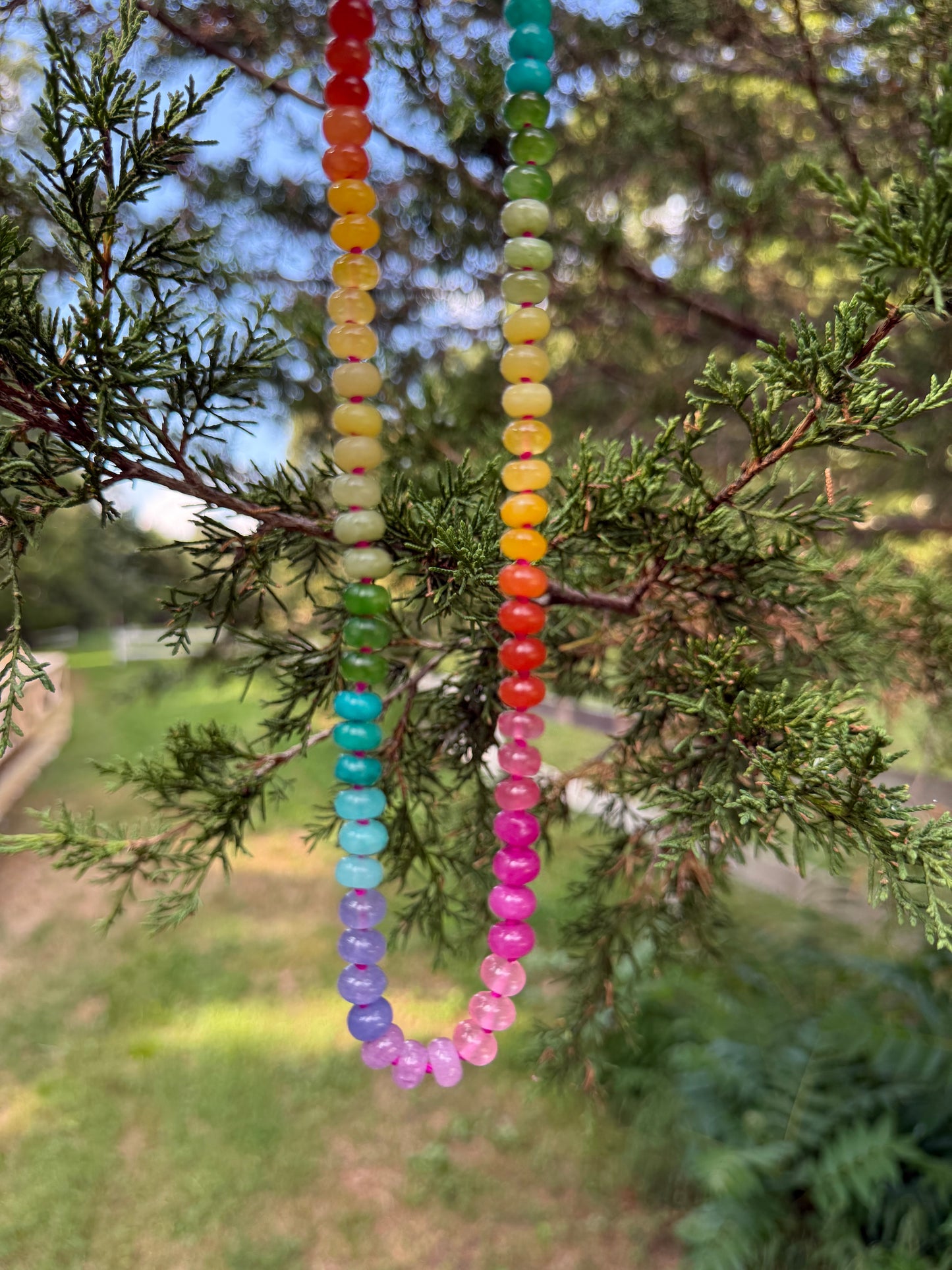 Rainbow Candy Necklace