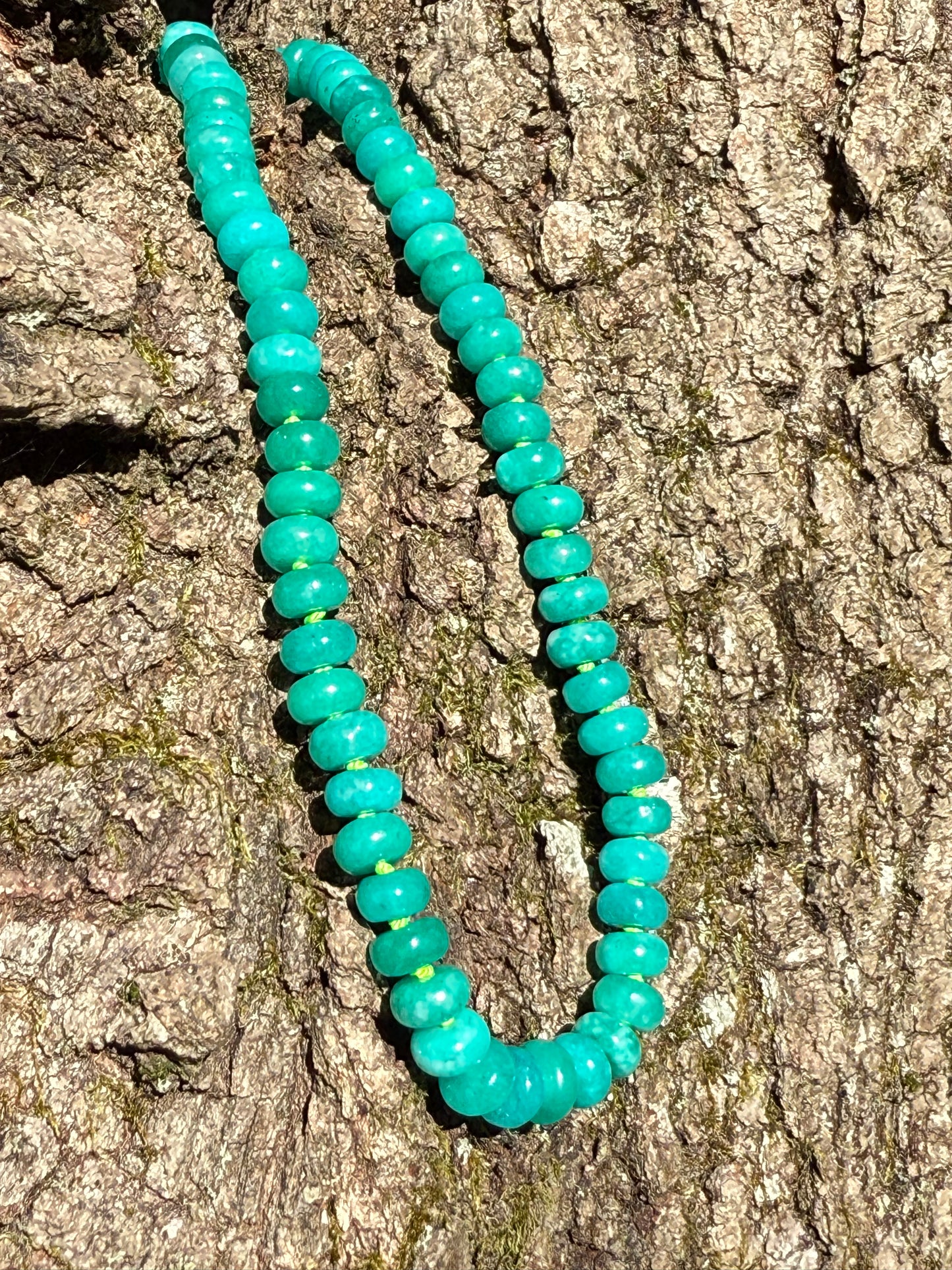 Deep Ocean Teal Necklace