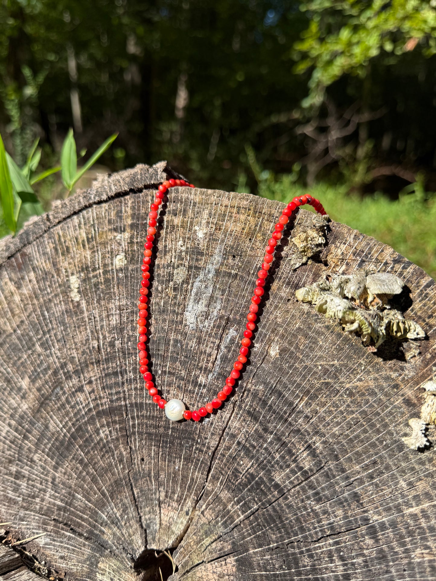 Red Coral Necklace