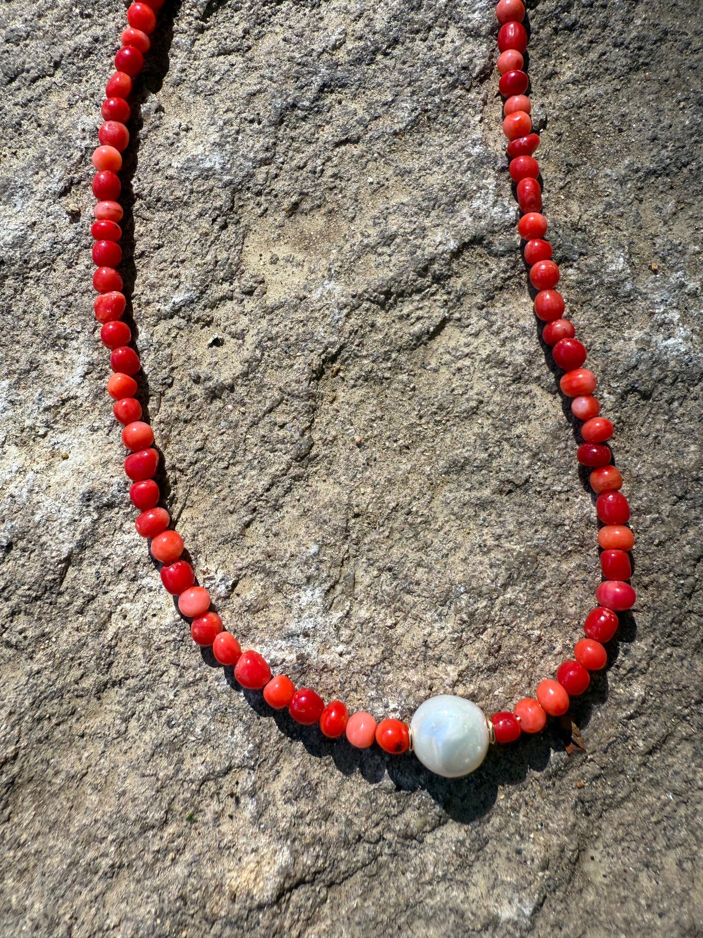 Red Coral Necklace