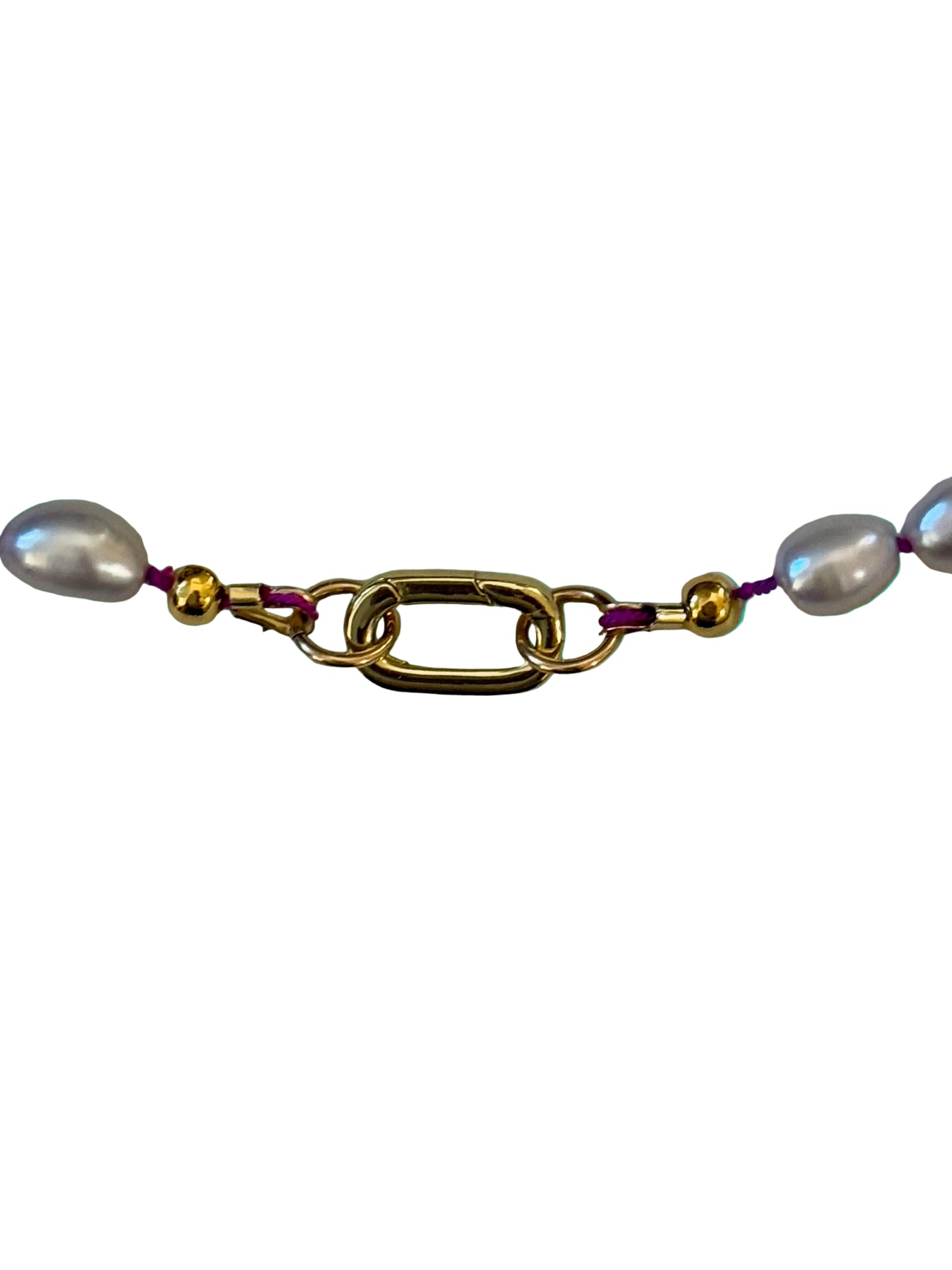Oval Push Clasp