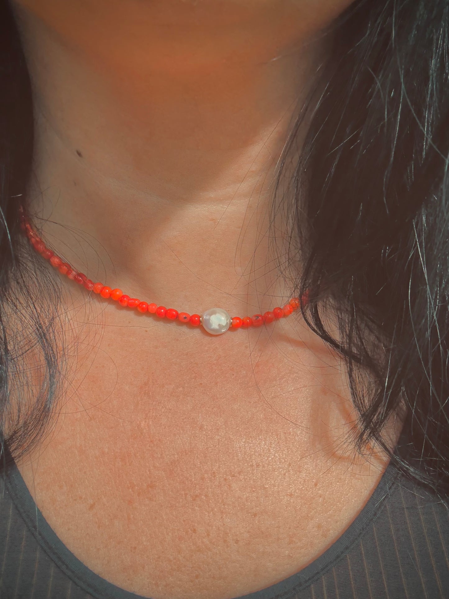 Red Coral Necklace