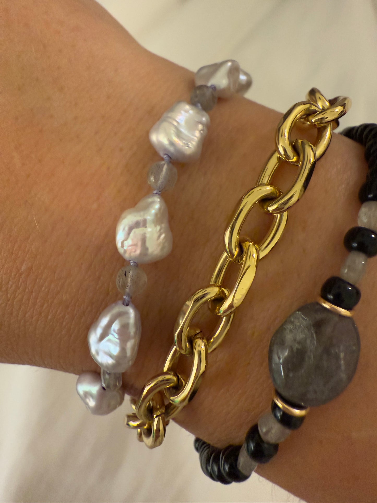 Gold Link Bracelet