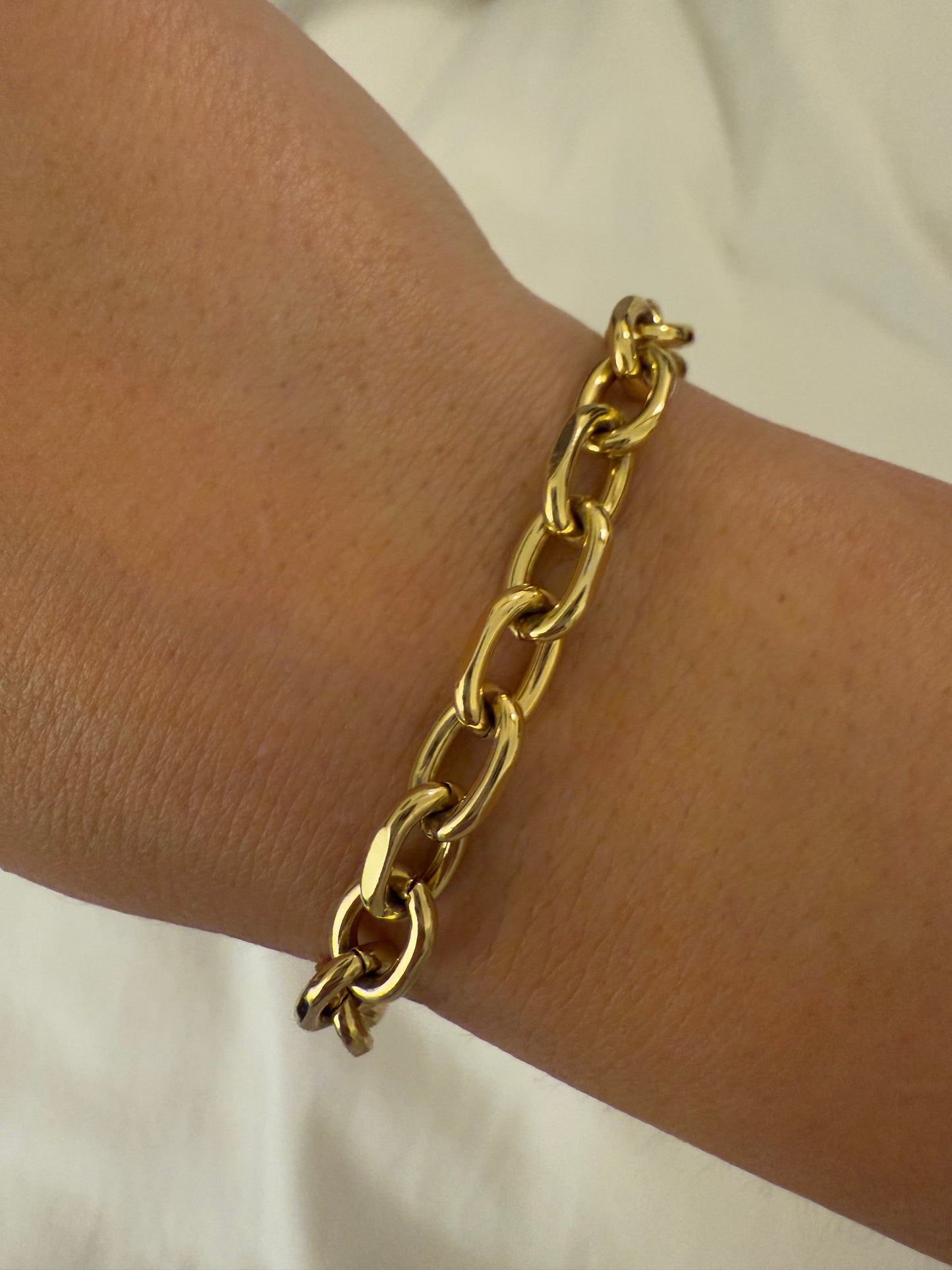 Gold Link Bracelet