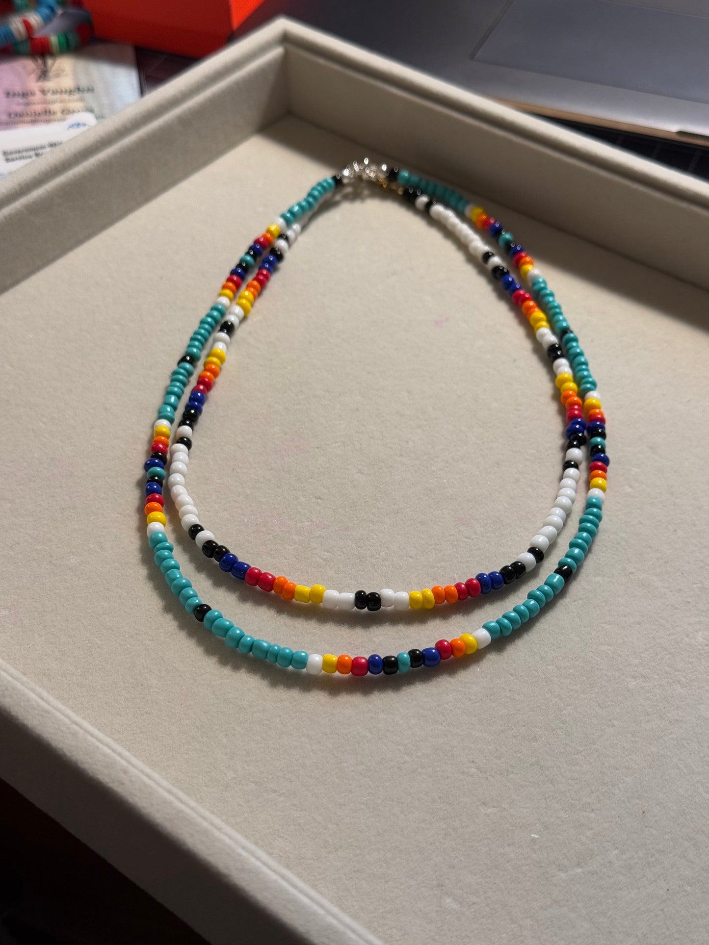 Native American Inspired Beaded Necklace