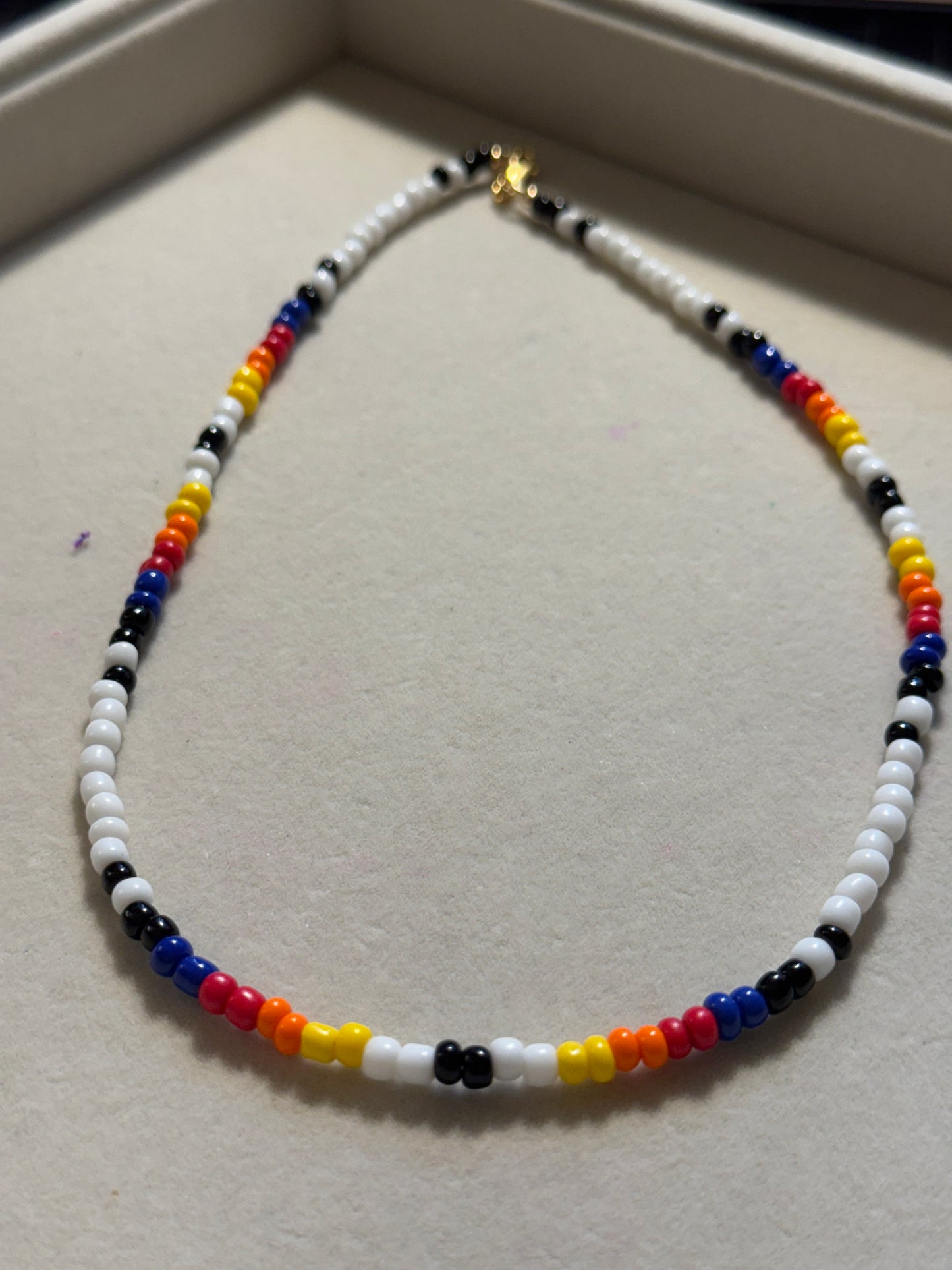 Native American Inspired Beaded Necklace