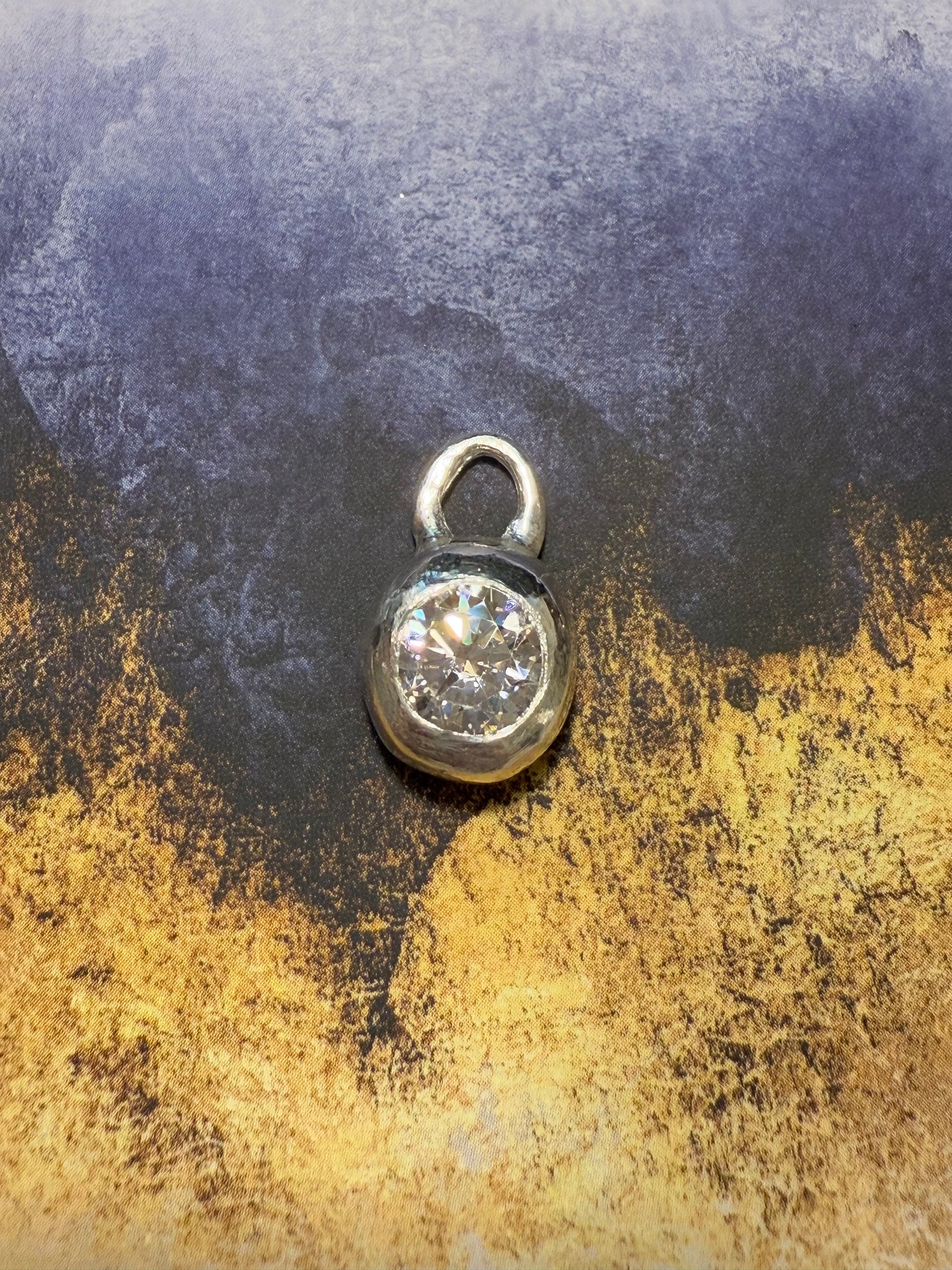 Silver Drop Charms
