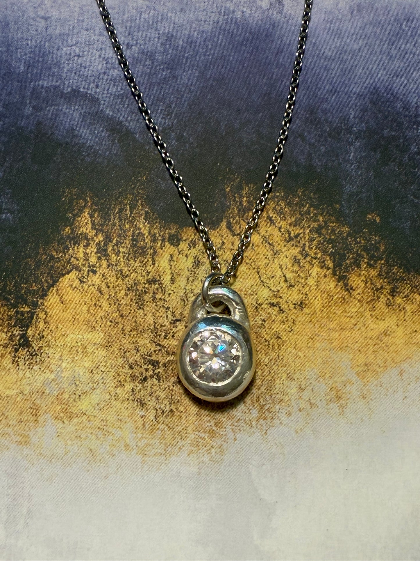 Silver Drop Charms