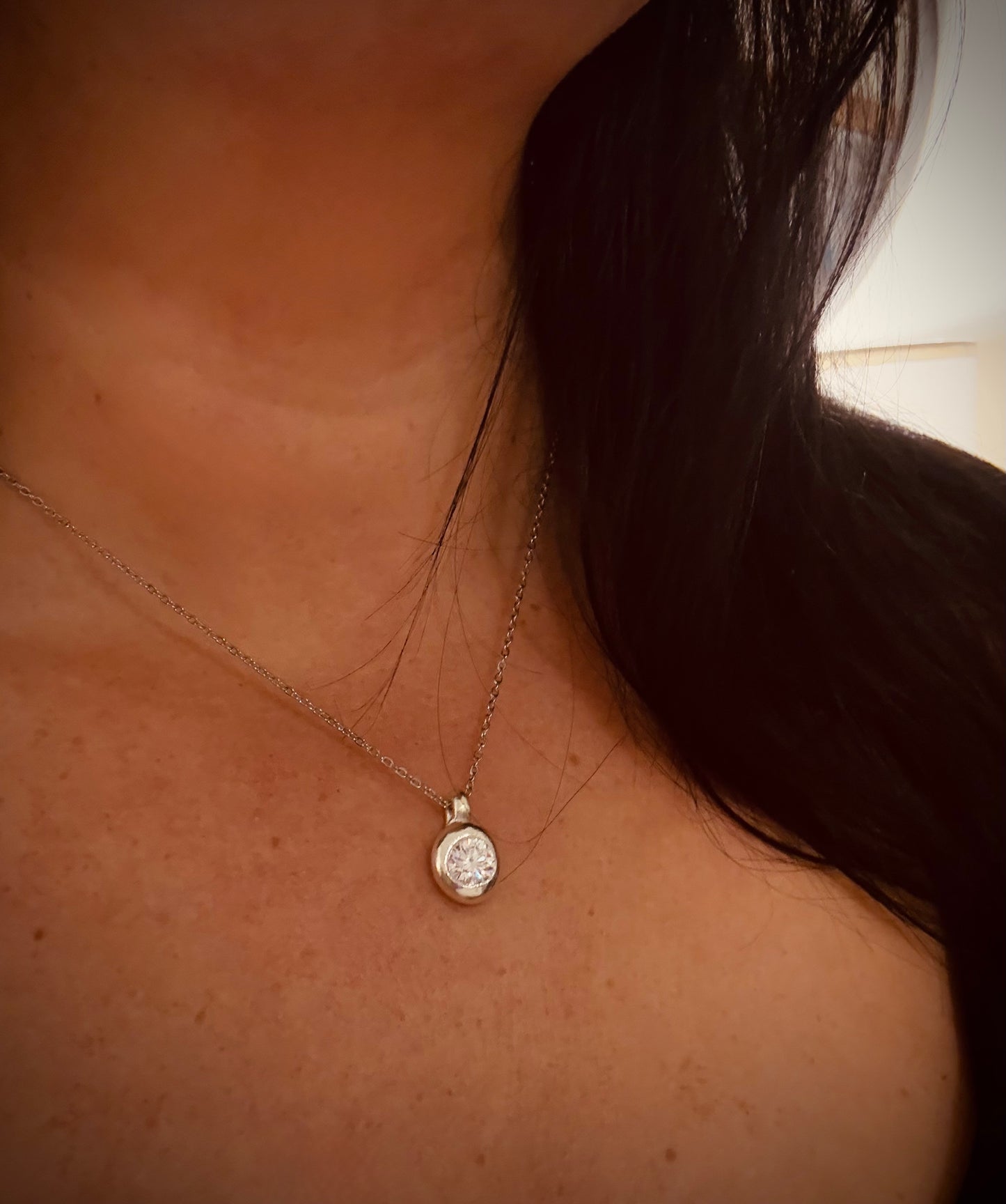 Silver Drop Charms