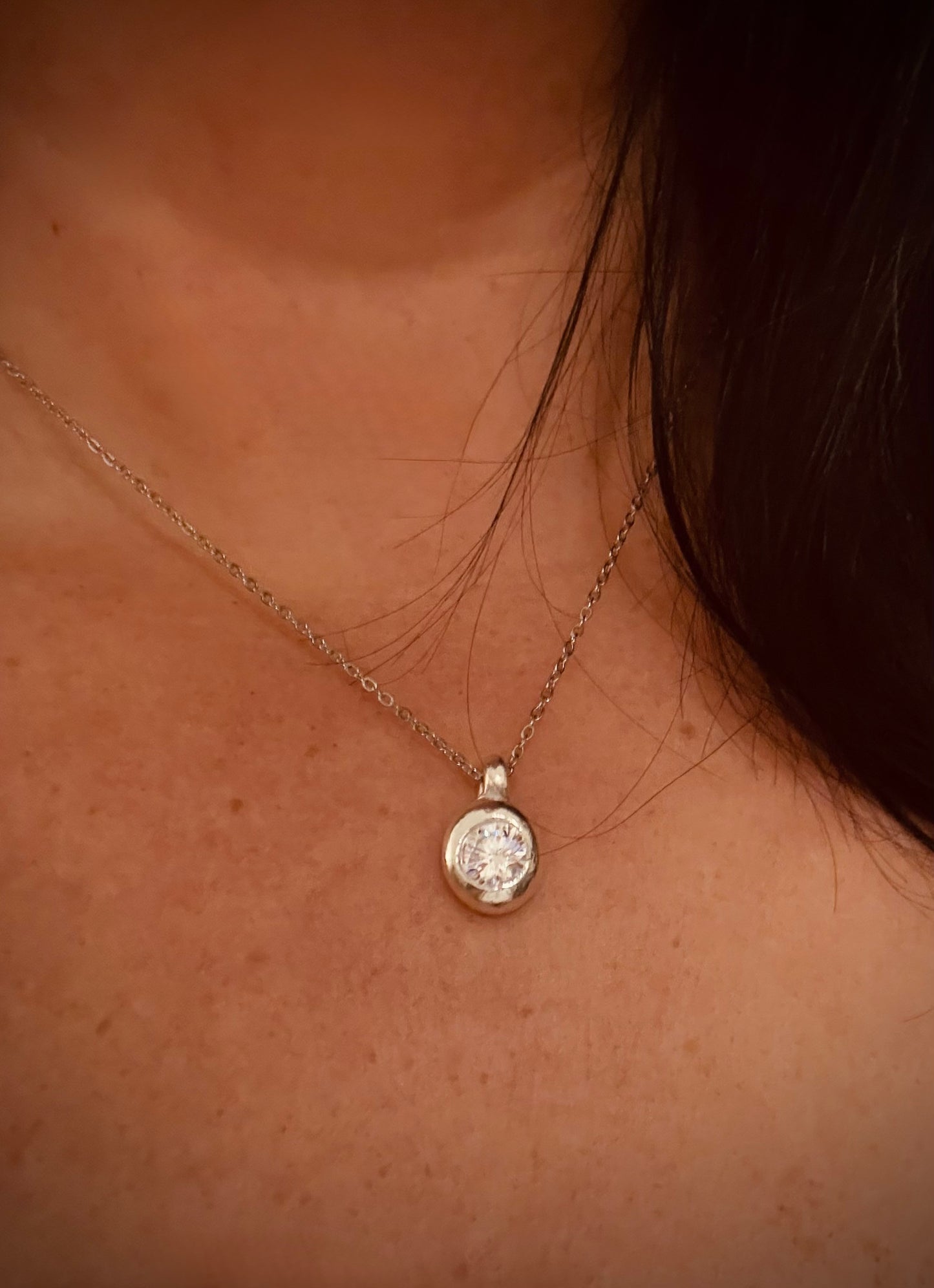Silver Drop Charms