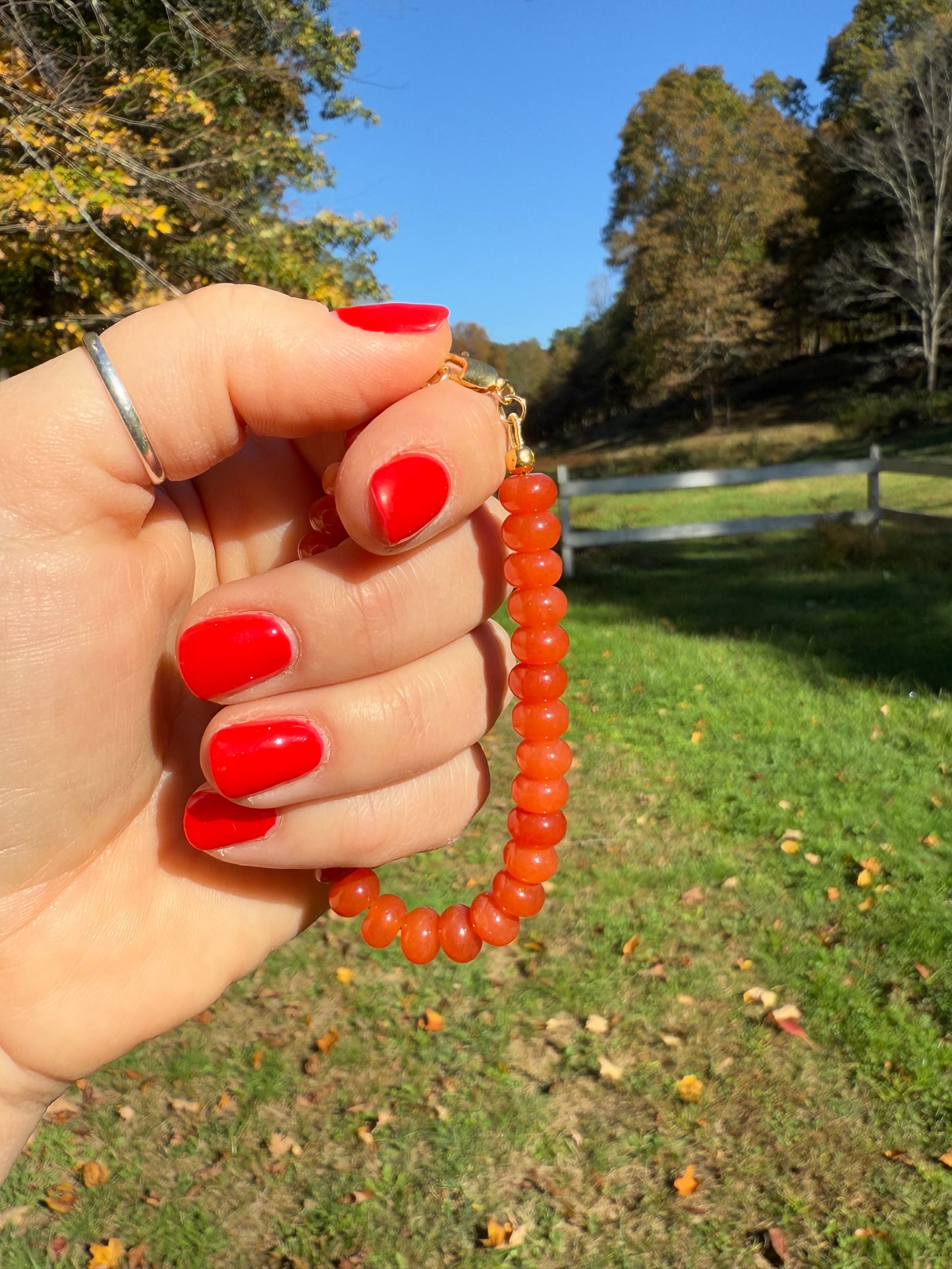Pumpkin Spice Bracelet