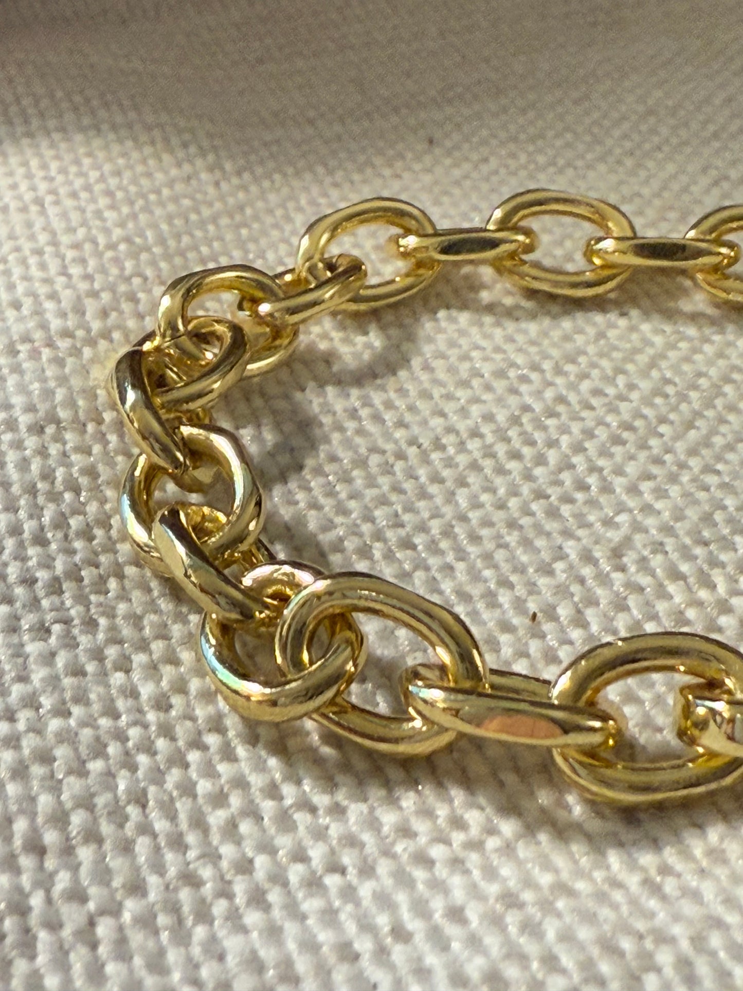 Gold Link Bracelet