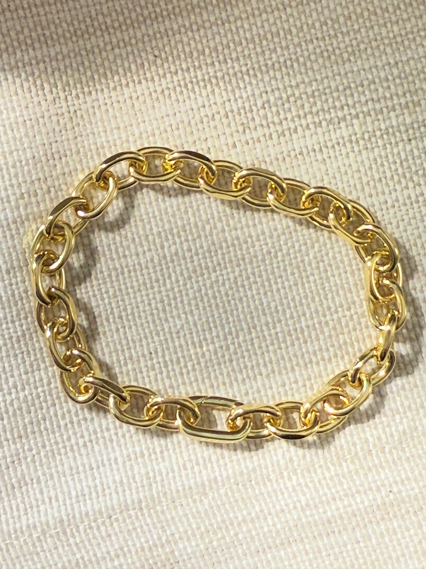 Gold Link Bracelet