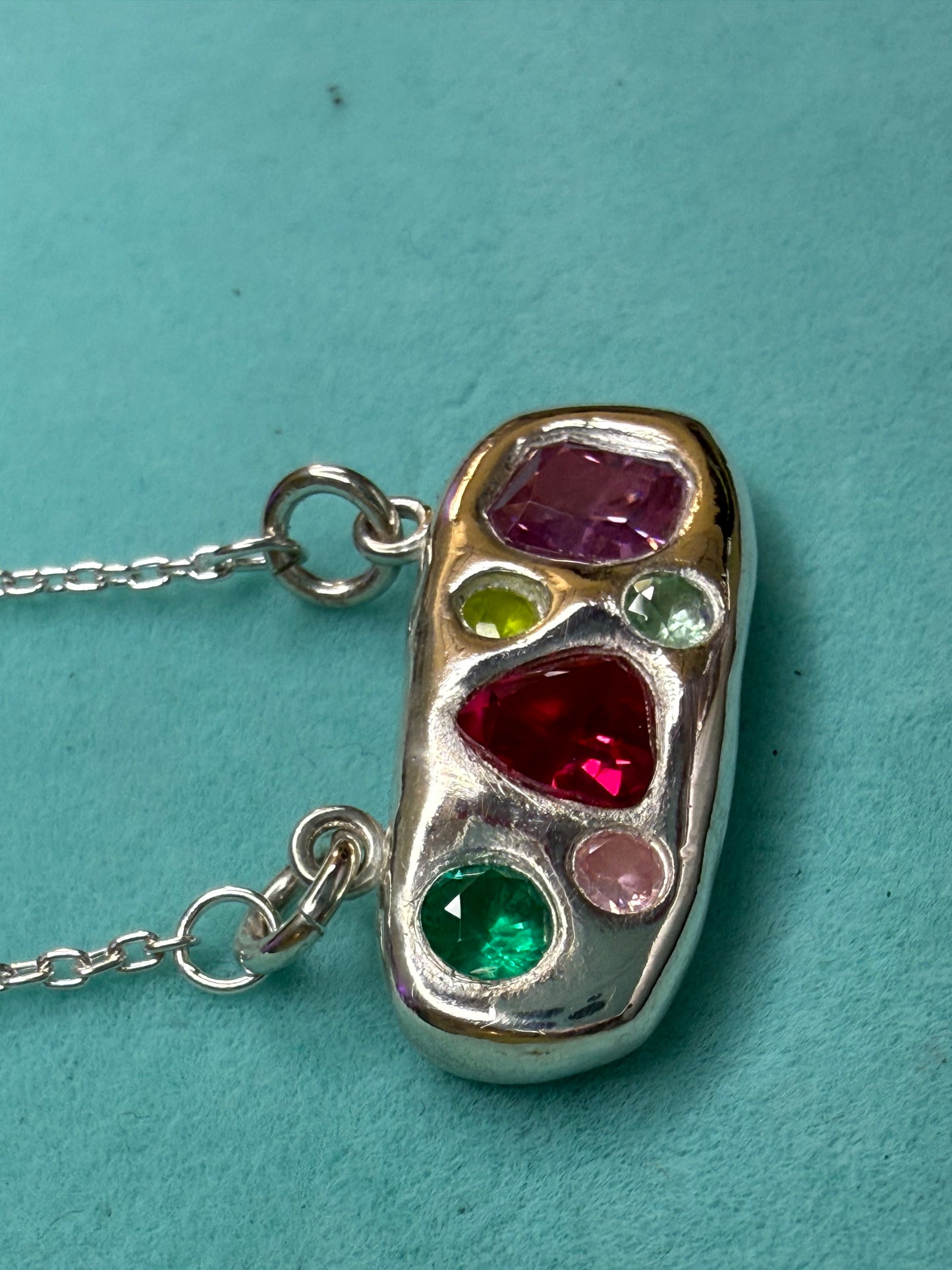 The Confetti Pendant - Garden