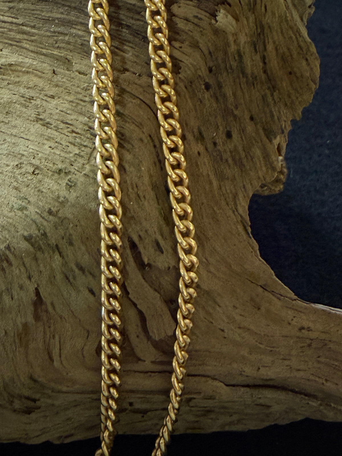 3.5mm Curb Chain (Rounded) 14K Gold Filled