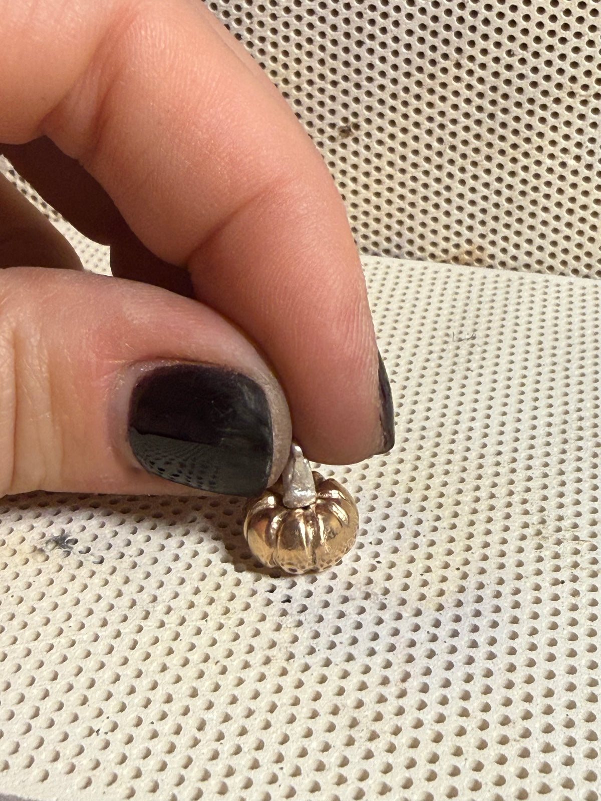 Failed *Mystery Pendant* Tiny Pumpkin