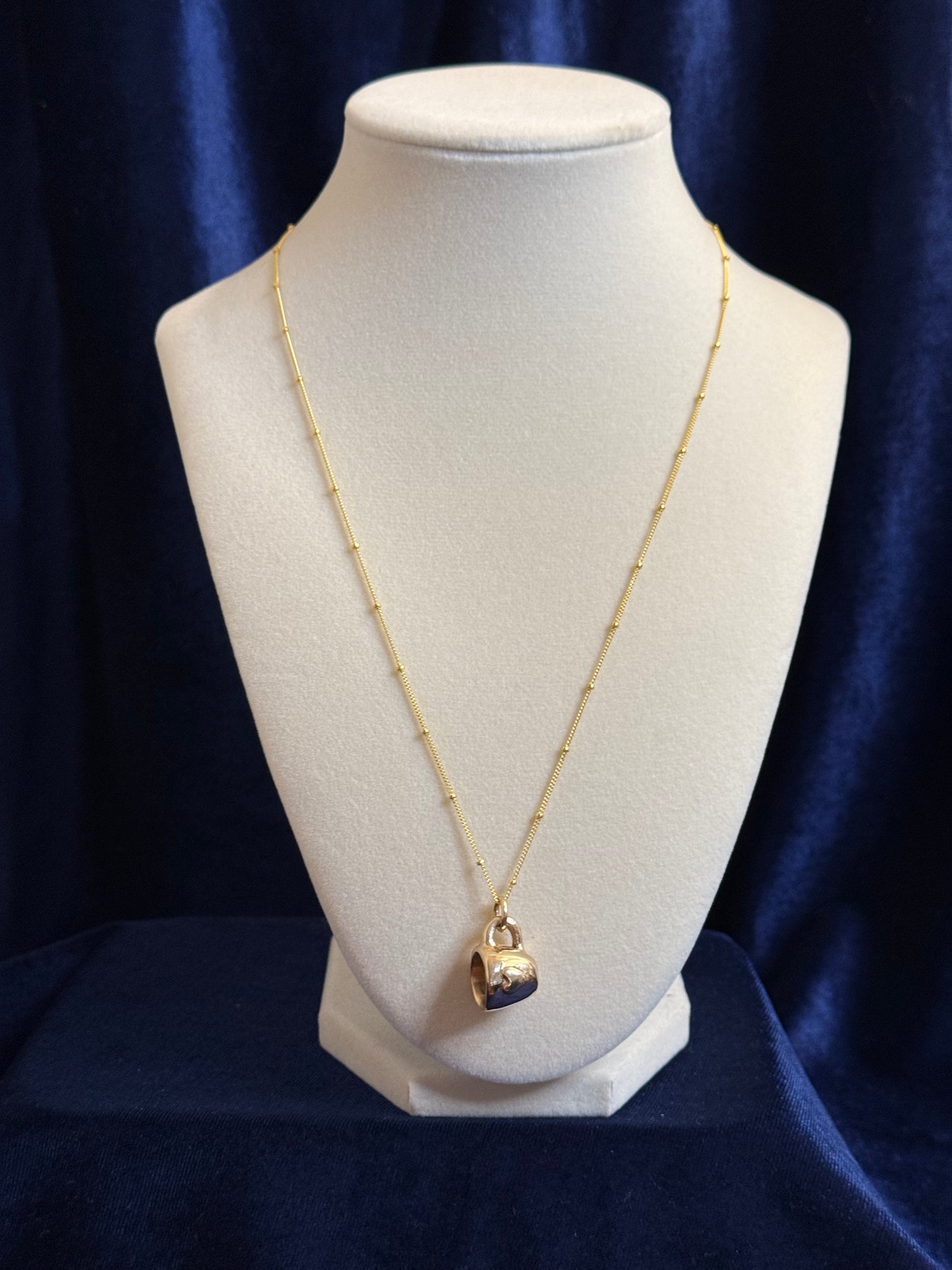 20" Gold-Filled Curb Chain w/ Bead