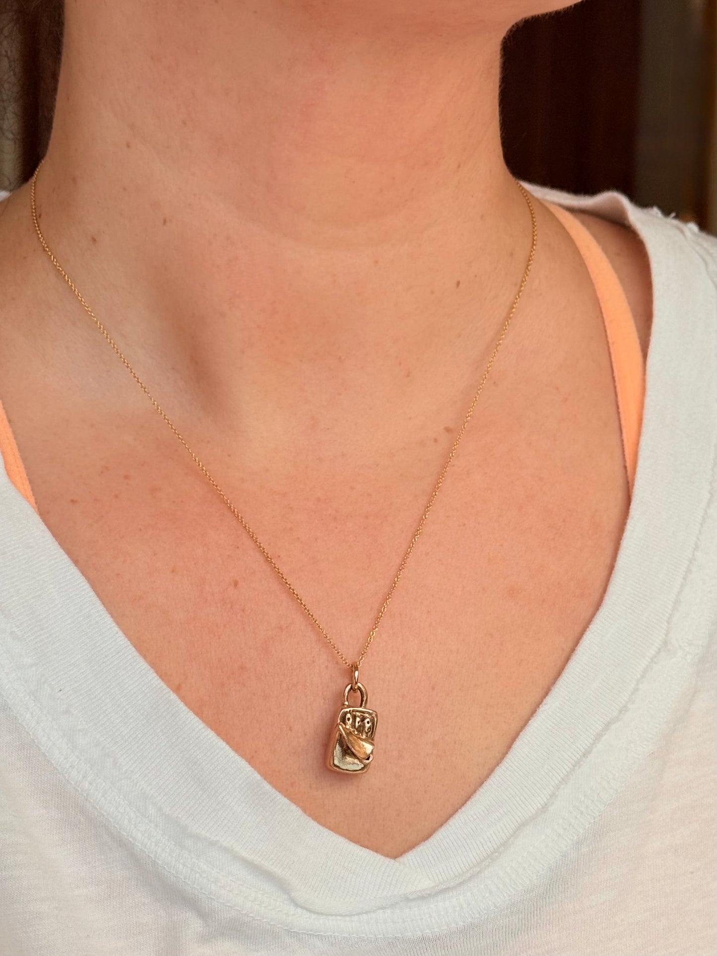 22" Adjustable Gold-Filled Cable Chain