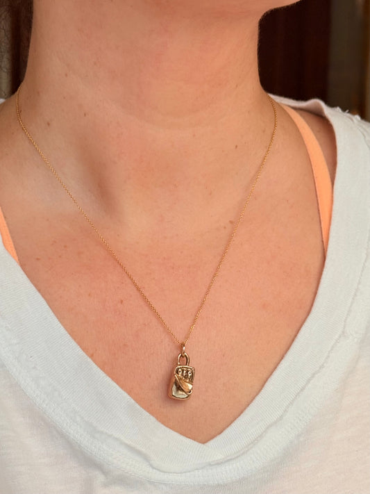 22" Adjustable Gold-Filled Cable Chain