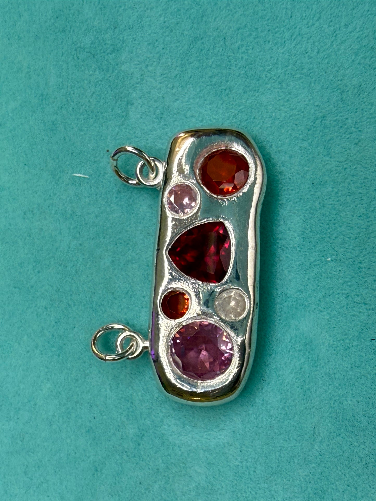 The Confetti Pendant - Sunset