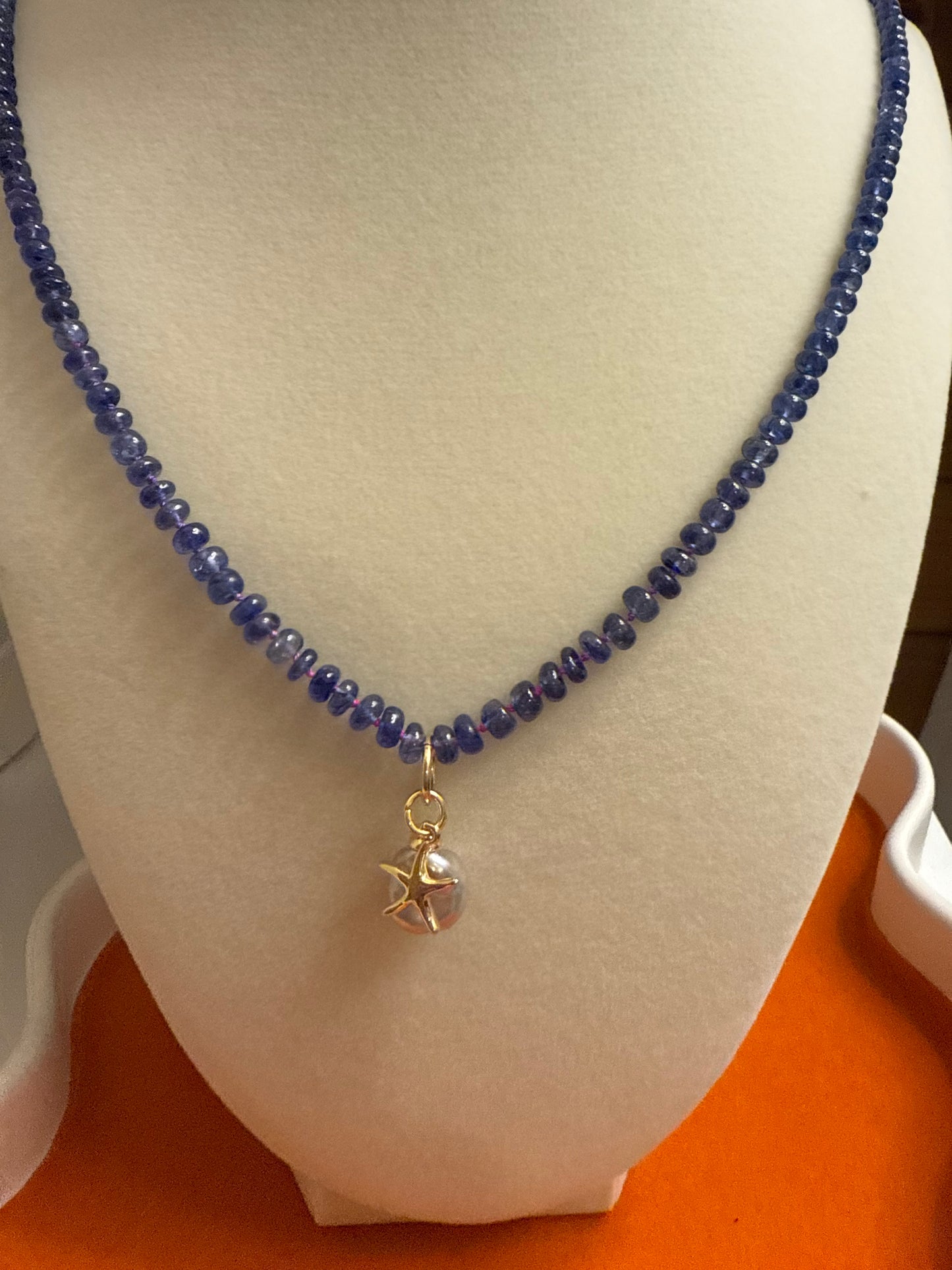 Sapphire Knotted Necklace