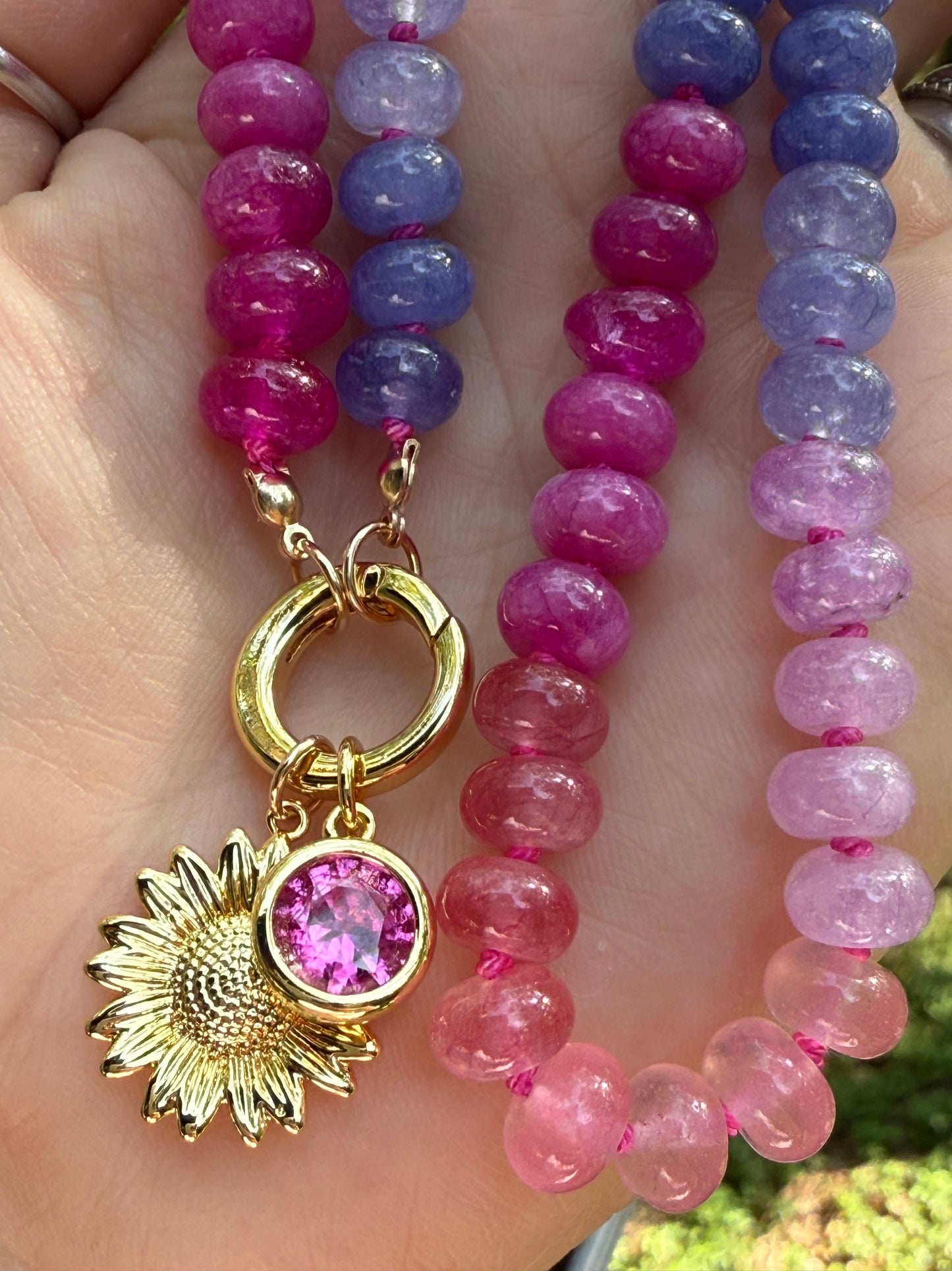 Berry Ombre Necklace
