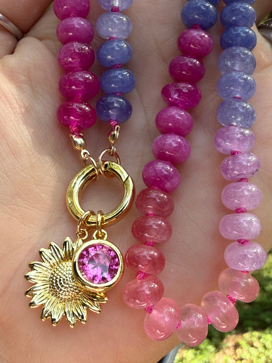 Berry Ombre Necklace