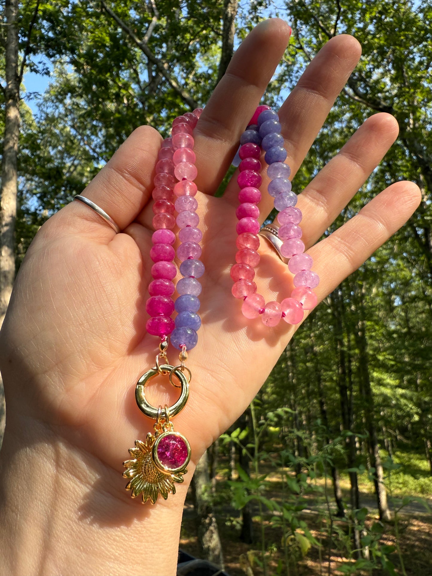 Berry Ombre Necklace