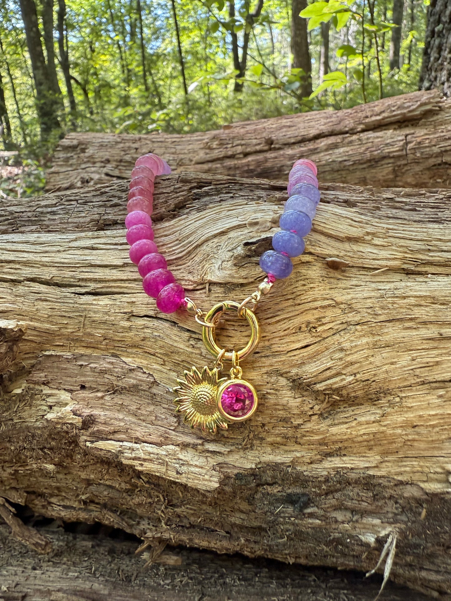 Berry Ombre Necklace