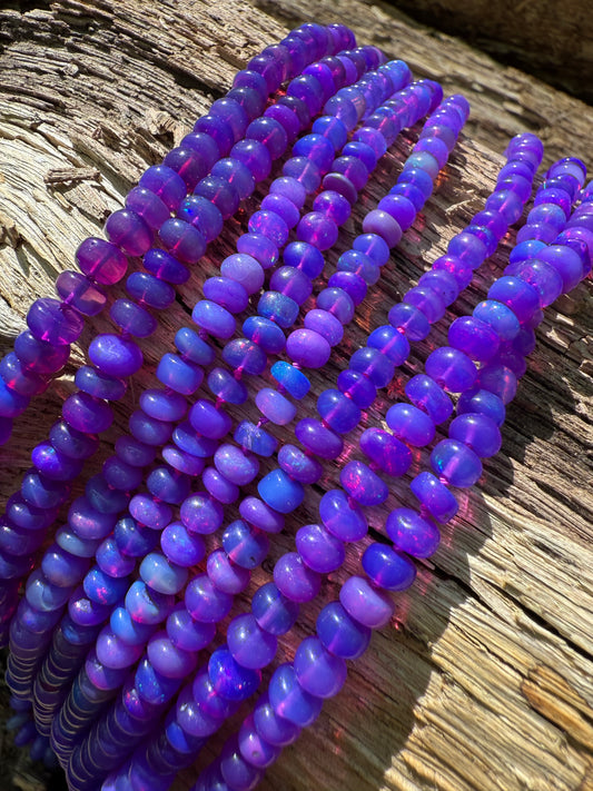 Violet Opal Necklace
