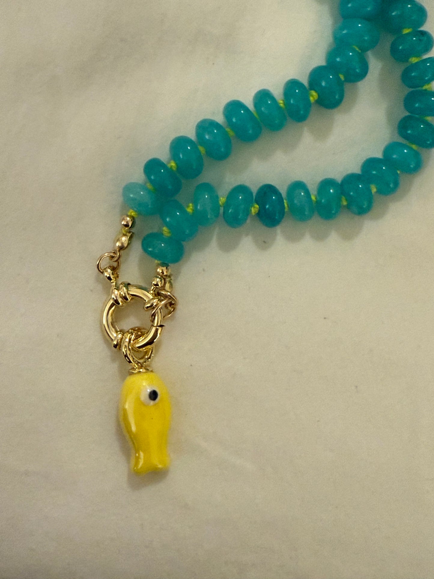 Caribbean Aqua Necklace