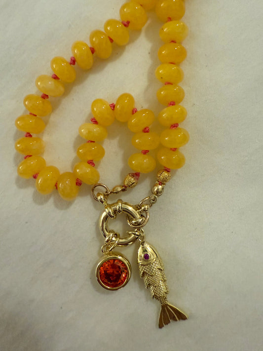 Bendy Koi Fish Charm
