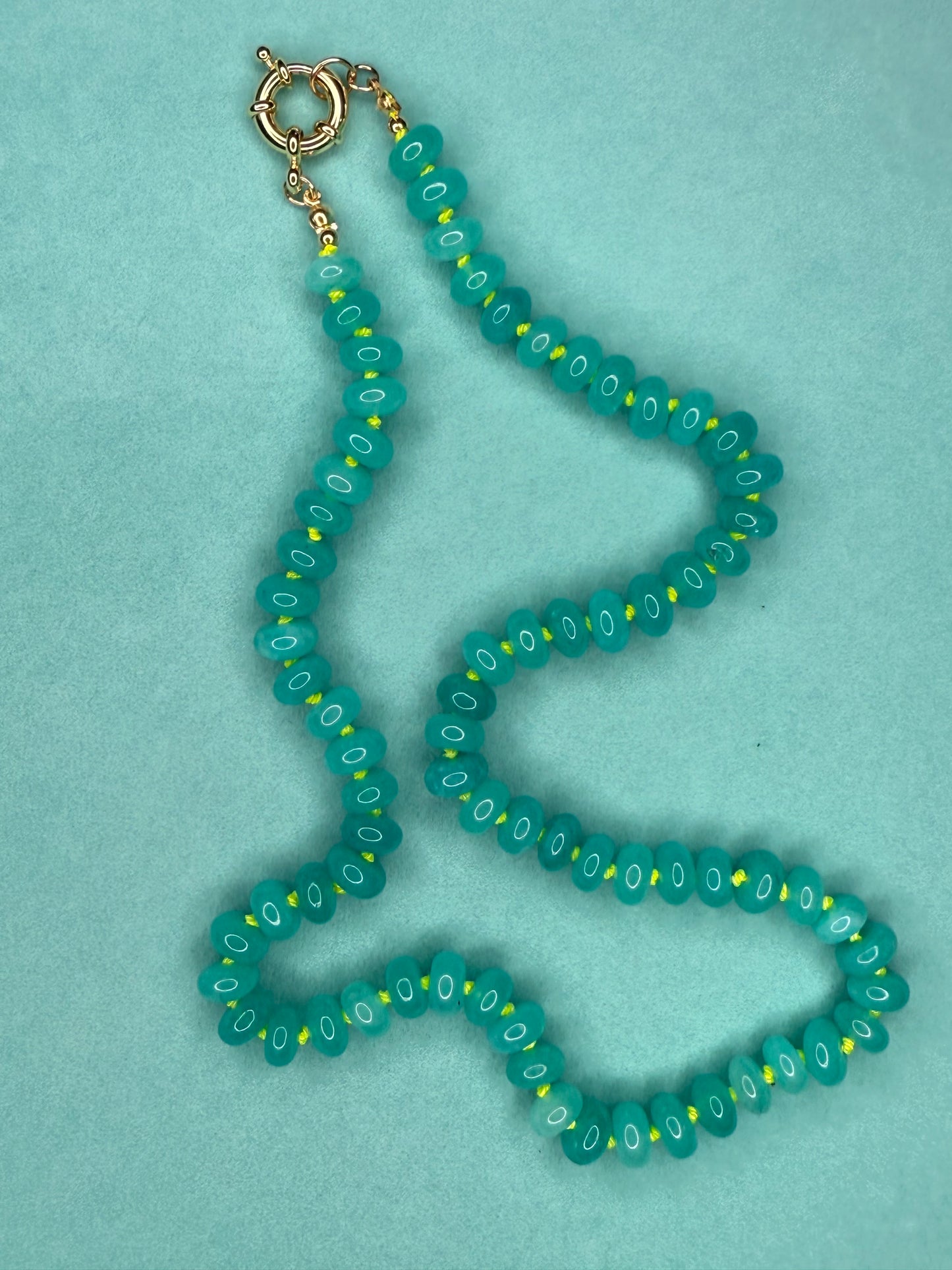 Caribbean Aqua Necklace
