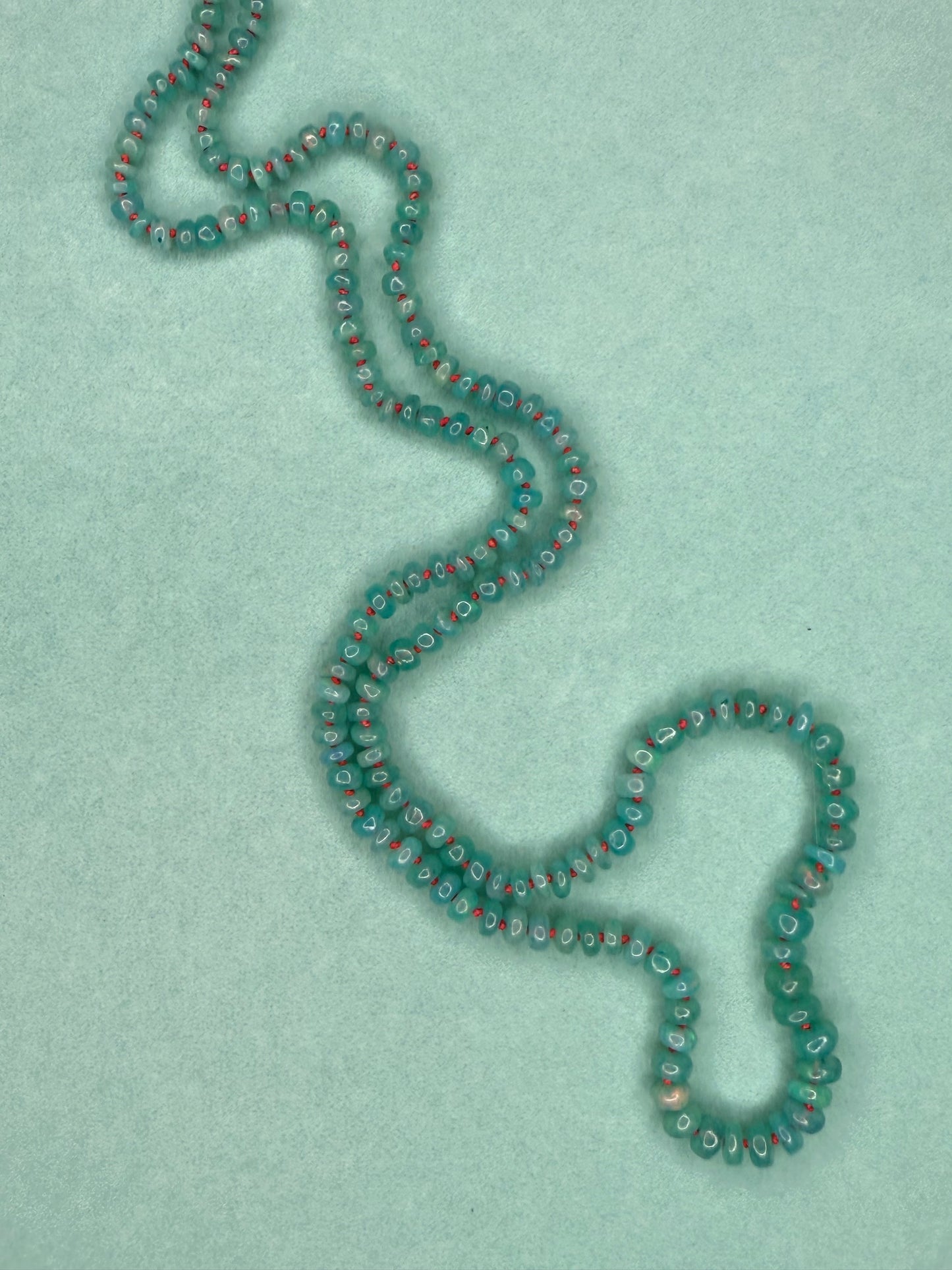 Paraiba Teal Opal Necklace