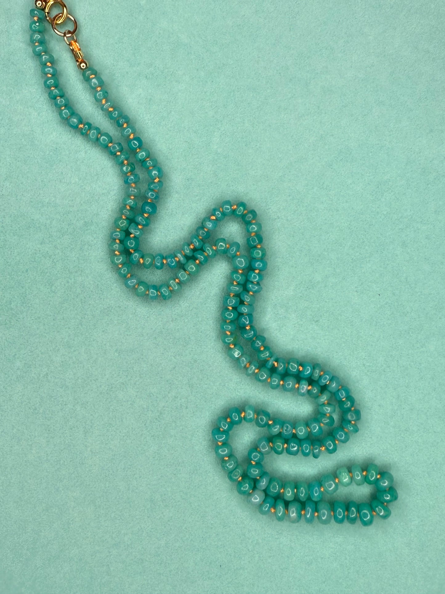 Paraiba Teal Opal Necklace