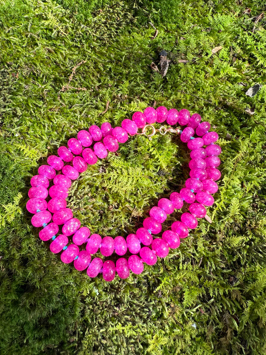 Raspberry Jam Necklace