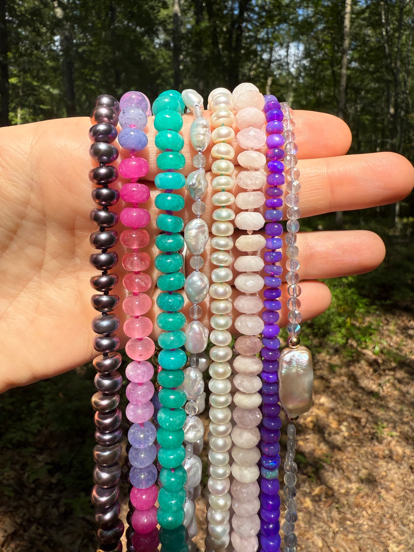 Berry Ombre Necklace