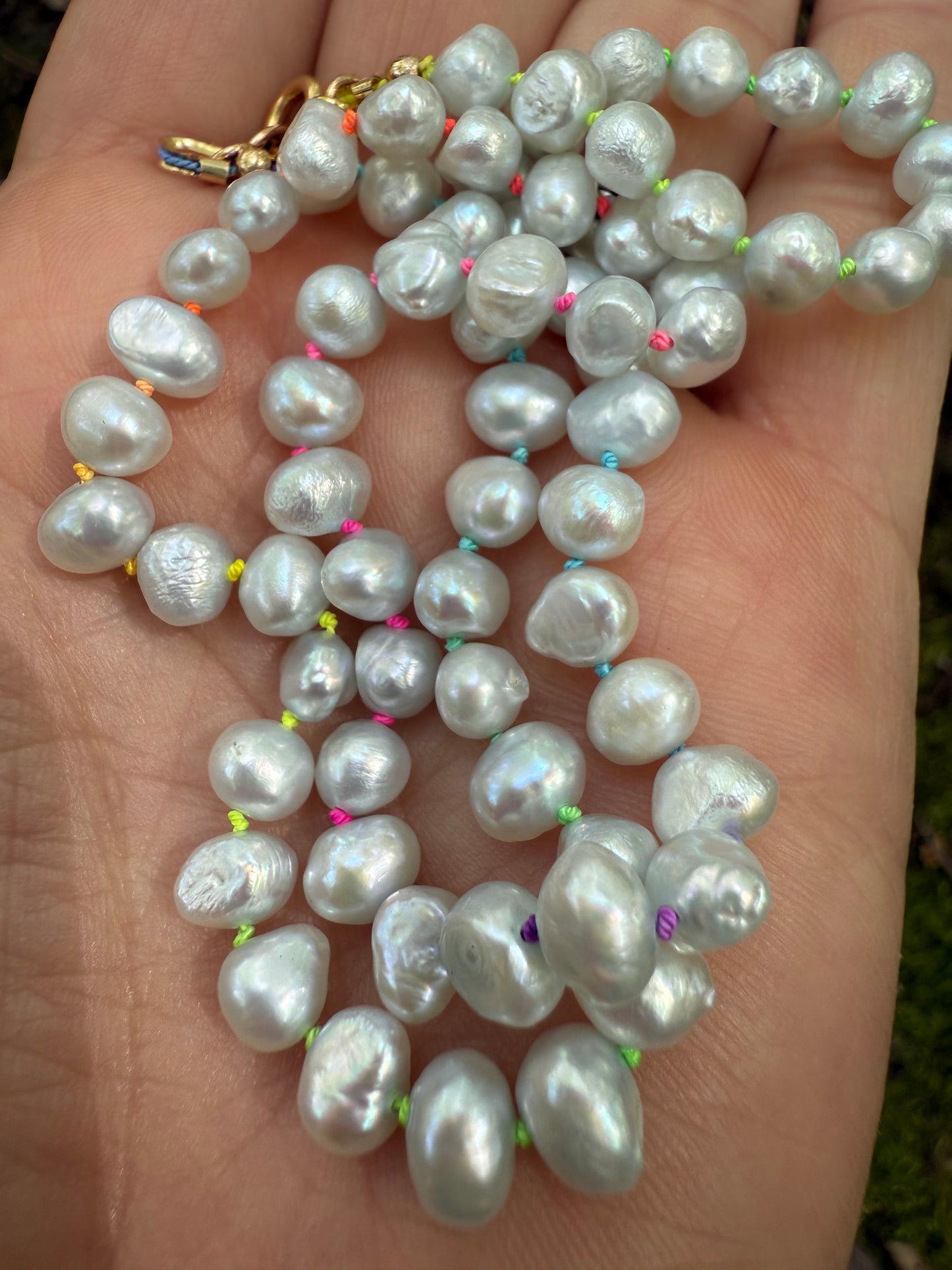 Cloud Pearl Necklace